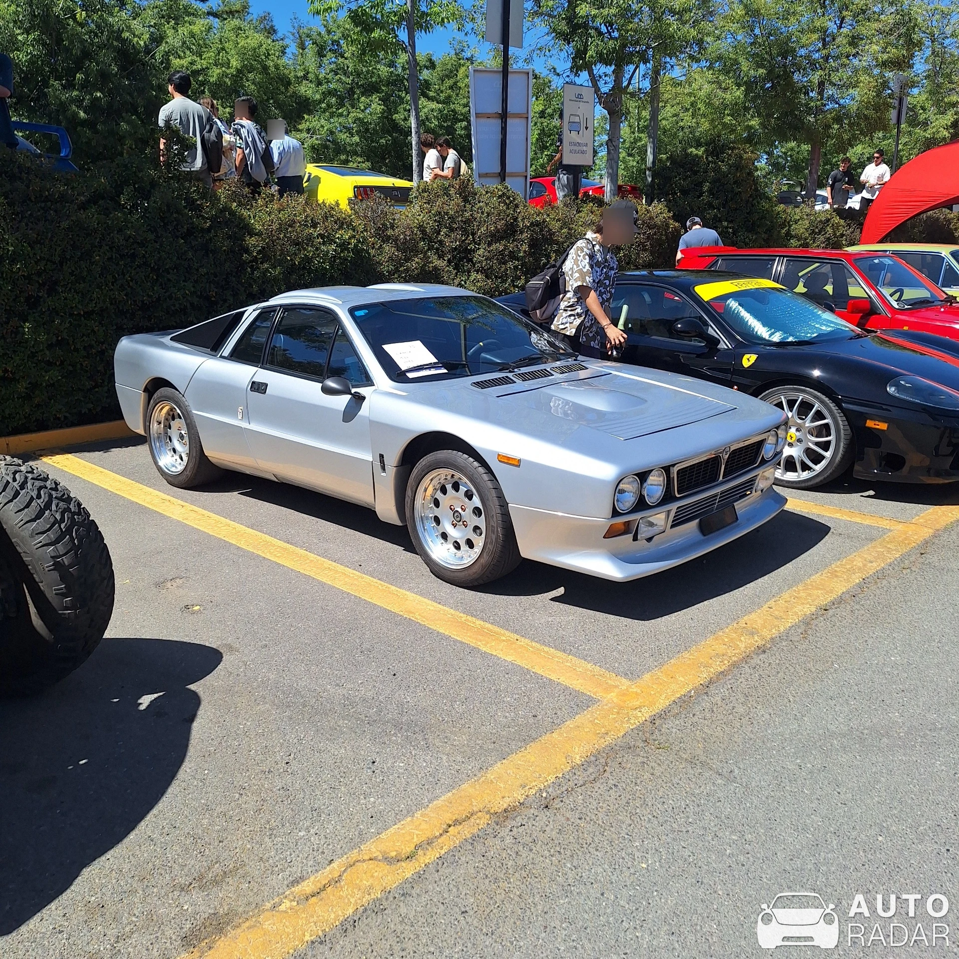 Lancia Rally 037 spotted in Las Condes, Chile