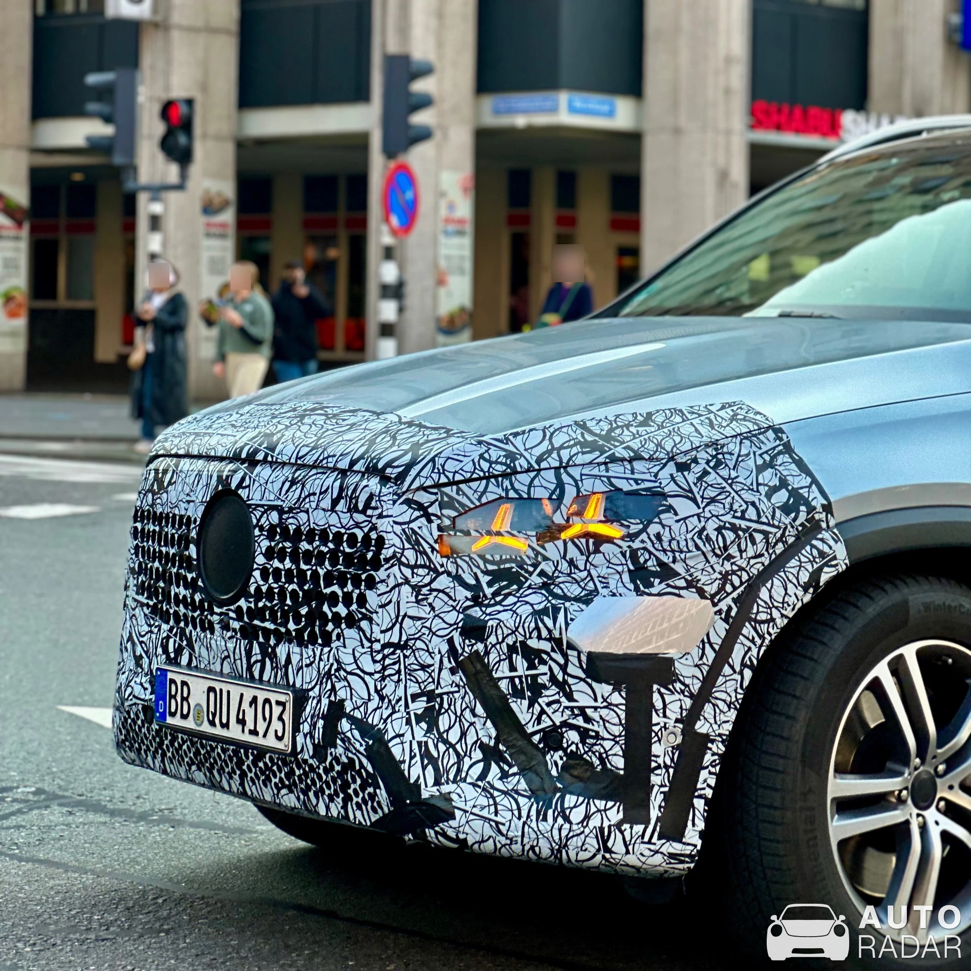 Mercedes-Benz GLE-Klasse W168 Mule spotted in Rotterdam