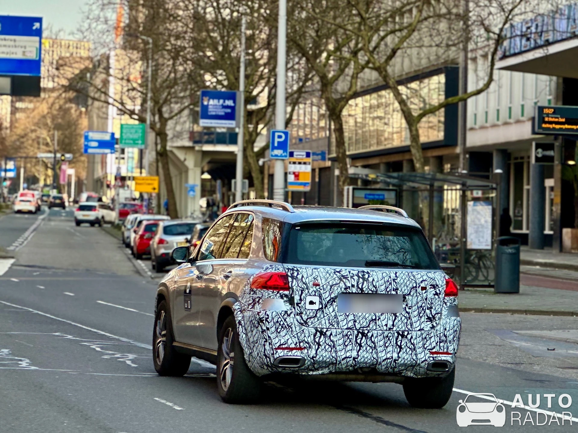 Mercedes-Benz GLE-Klasse W168 Mule spotted in Rotterdam, Netherlands