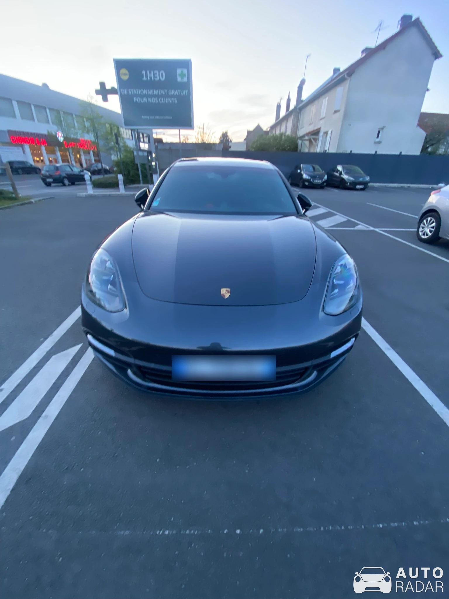 Porsche 971 Panamera Turbo spotted in Fontainebleau