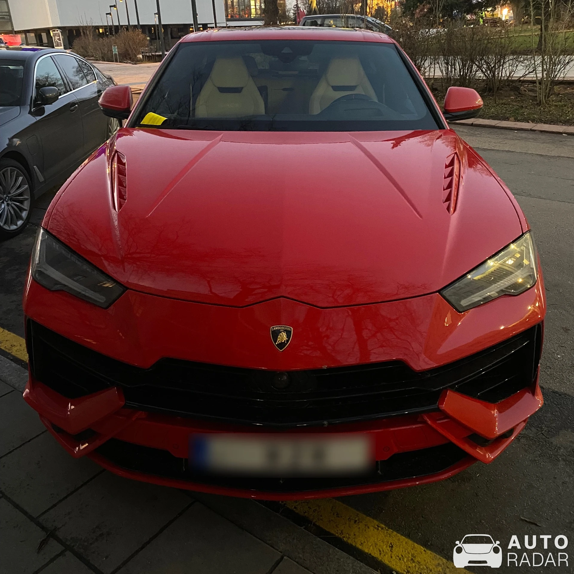 Lamborghini Urus S spotted in Vilnius, Lithuania