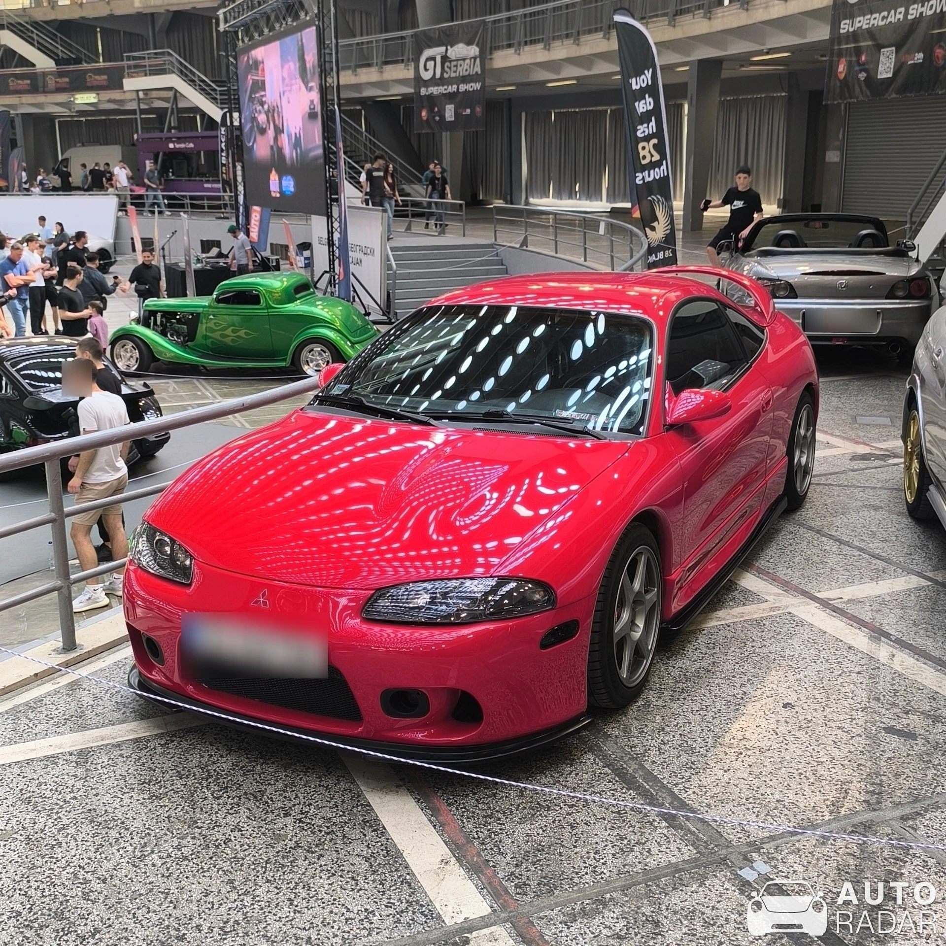 Mitsubishi Eclipse GSX spotted in Belgrade