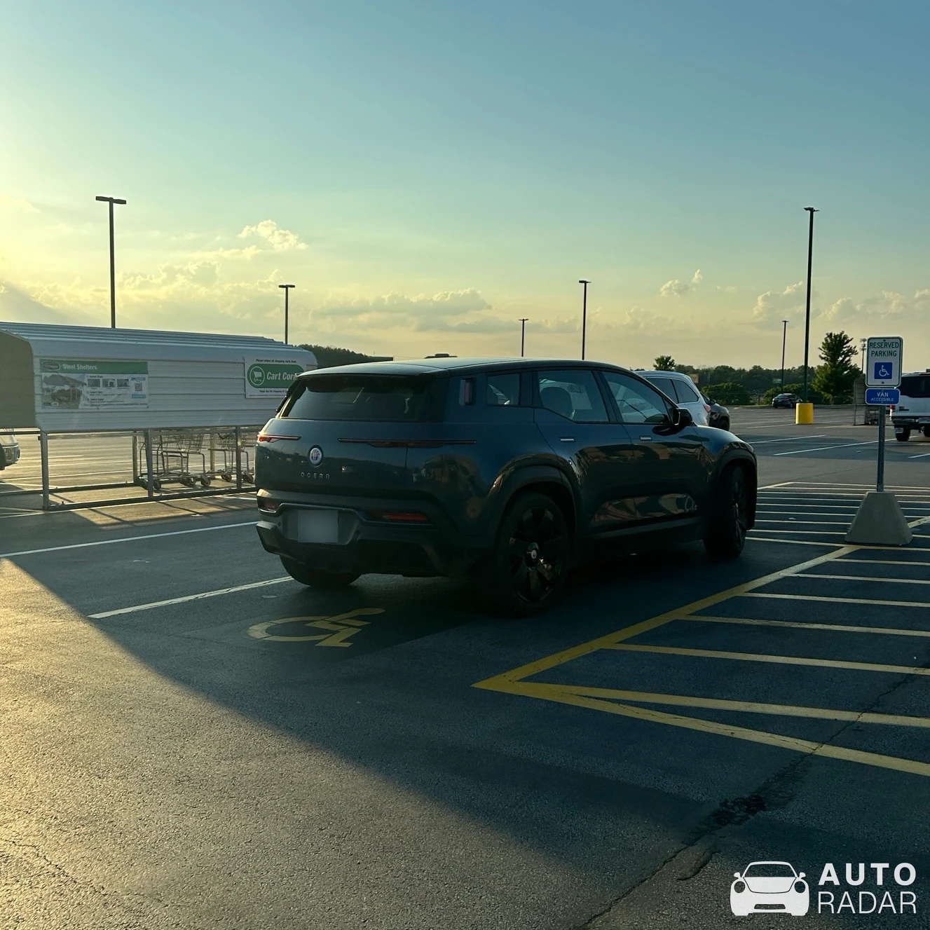 Fisker Ocean spotted in Jackson