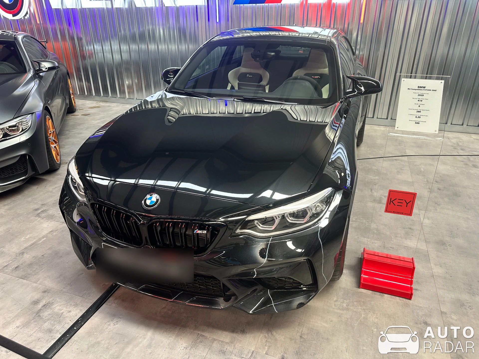 BMW M2 F87 Coupé Competition Futura 2000 spotted