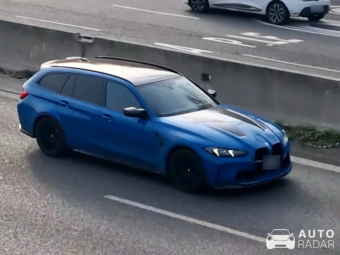 BMW M3 G81 Touring CS spotted in Milano, Italy