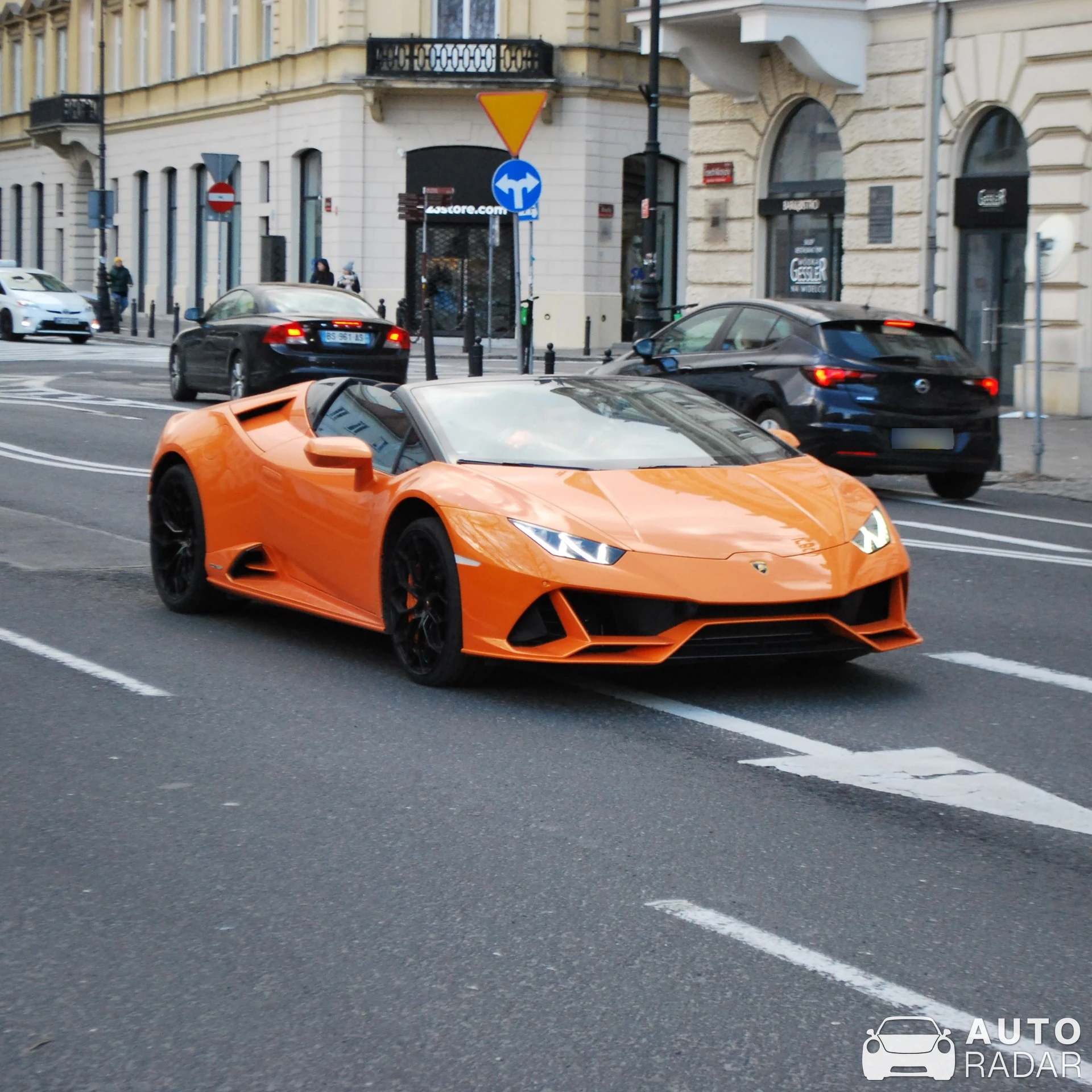 Lamborghini Huracán LP640-4 EVO Spyder spotted in Warszawa, Poland