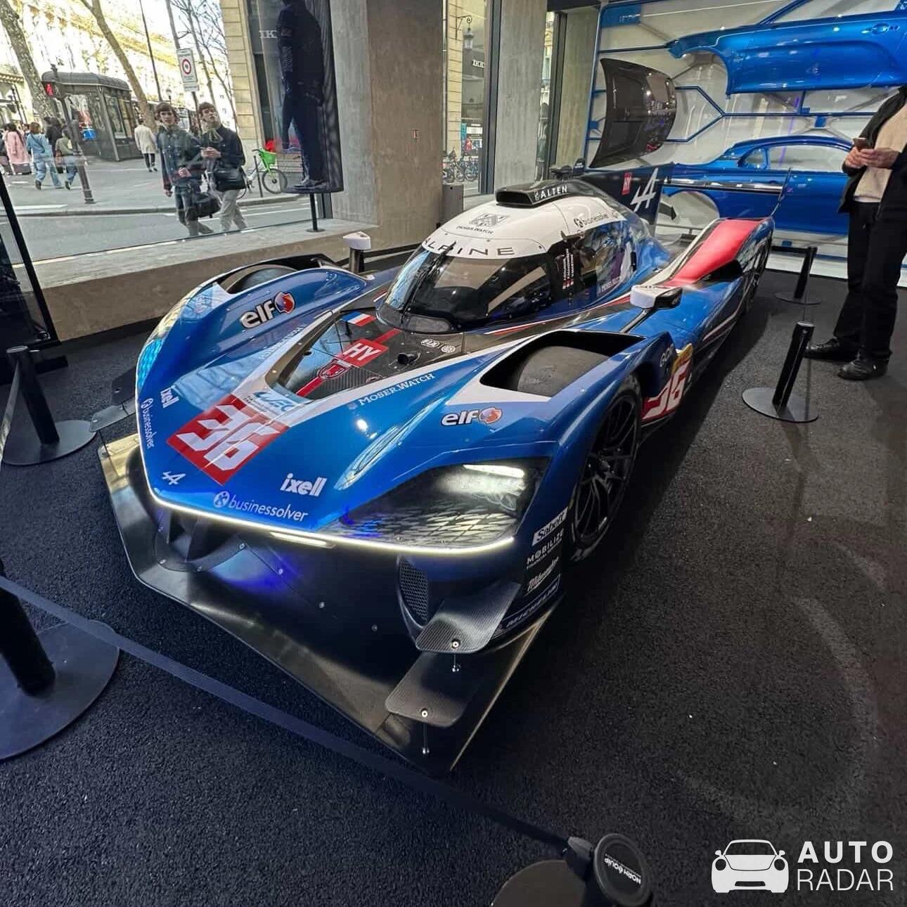 Renault Alpine spotted in Paris