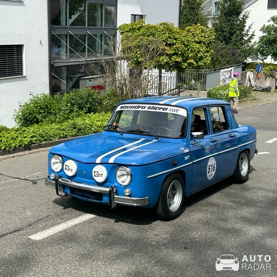 Renault 8 Gordini spotted in Rudolfstetten-Friedlisberg