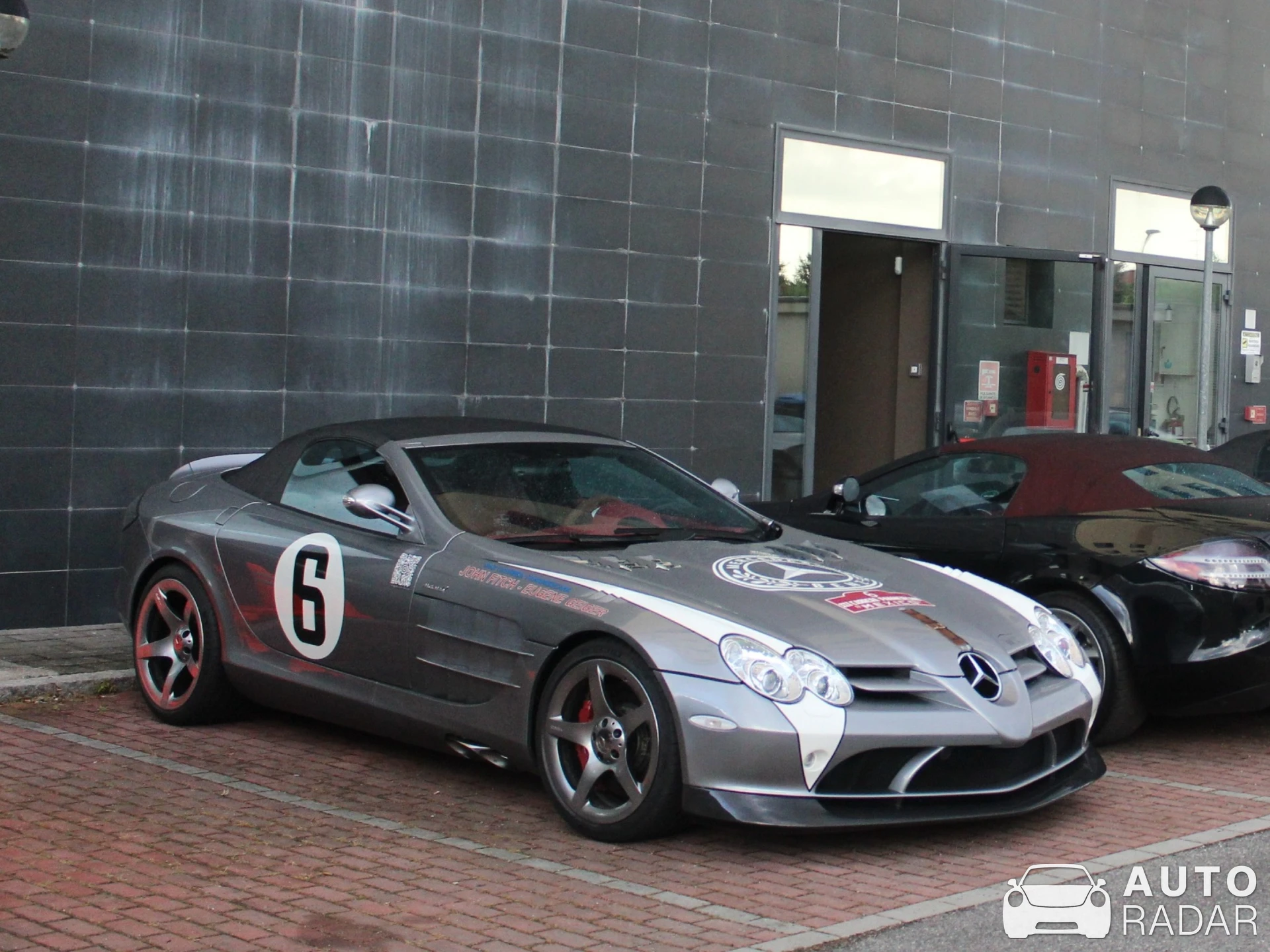 Mercedes-Benz SLR McLaren Roadster MSO Heritage Edition spotted in Brescia