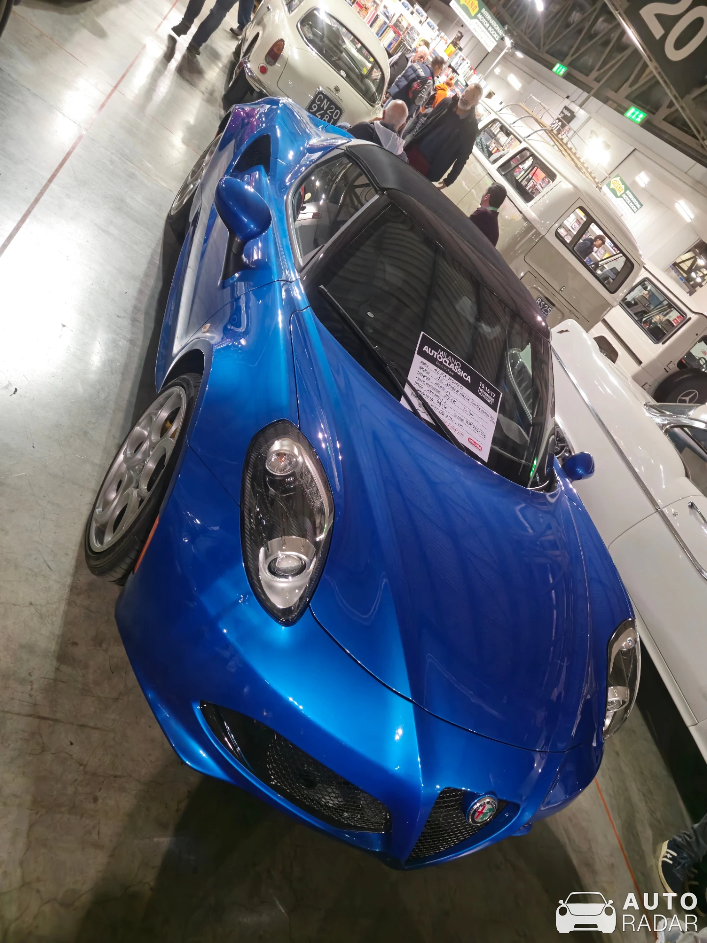 Alfa Romeo 4C Spider spotted in Rho, Italy