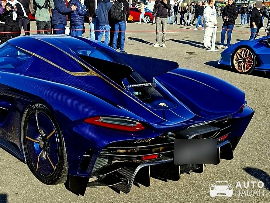 Koenigsegg Jesko Absolut Kronos spotted in Zandvoort, Netherlands