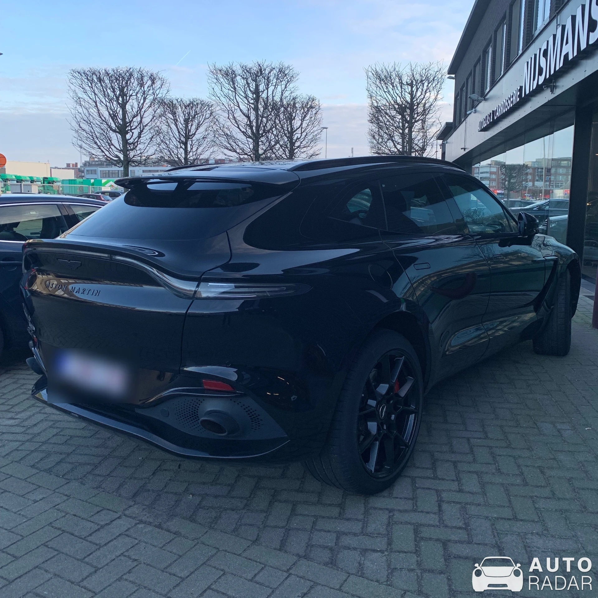 Aston Martin DBX spotted in Antwerpen, België