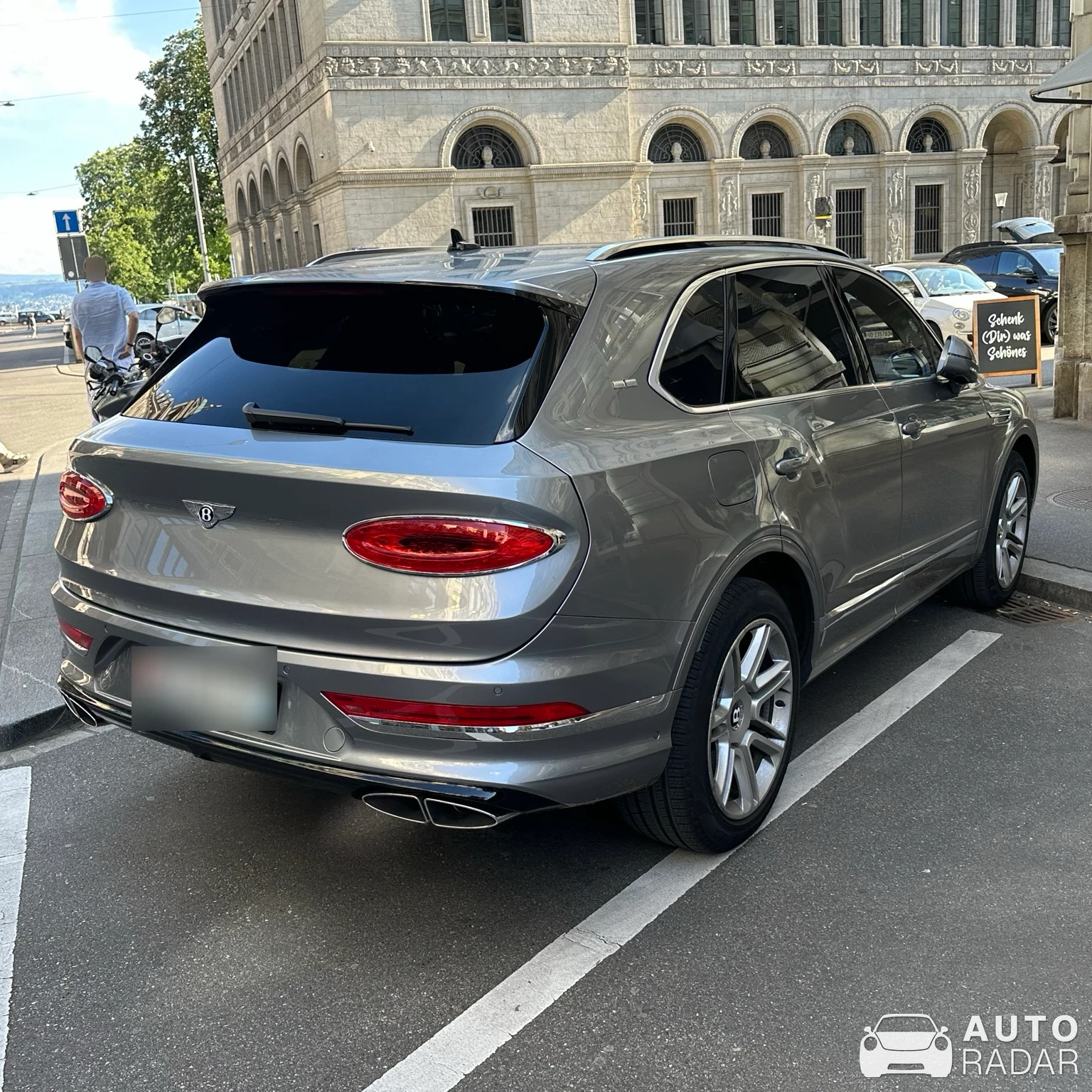 Bentley Bentayga First Edition spotted in Zürich