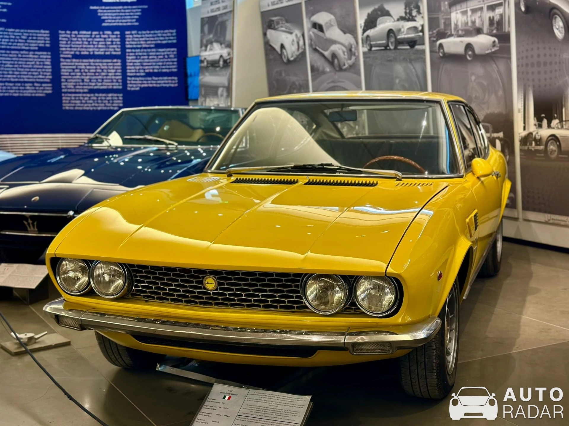 Fiat Dino Coupé spotted in Athina