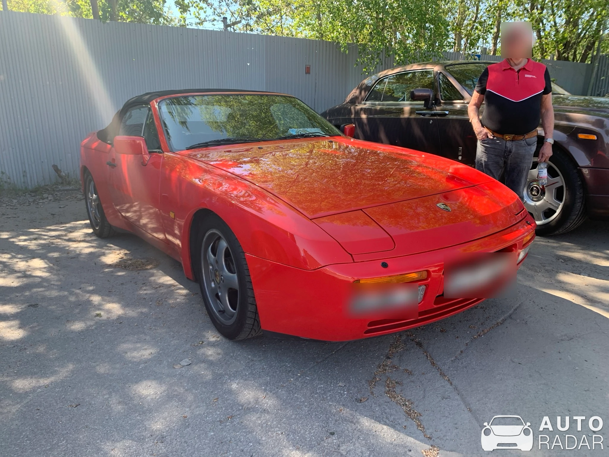 Porsche 924 S spotted