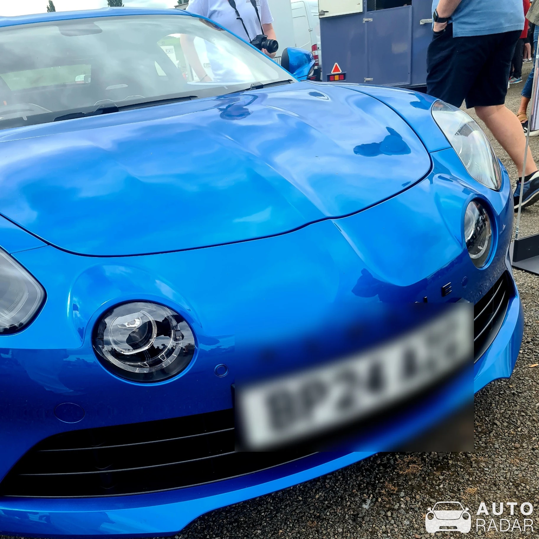 Alpine A110 spotted in Leicestershire, United Kingdom
