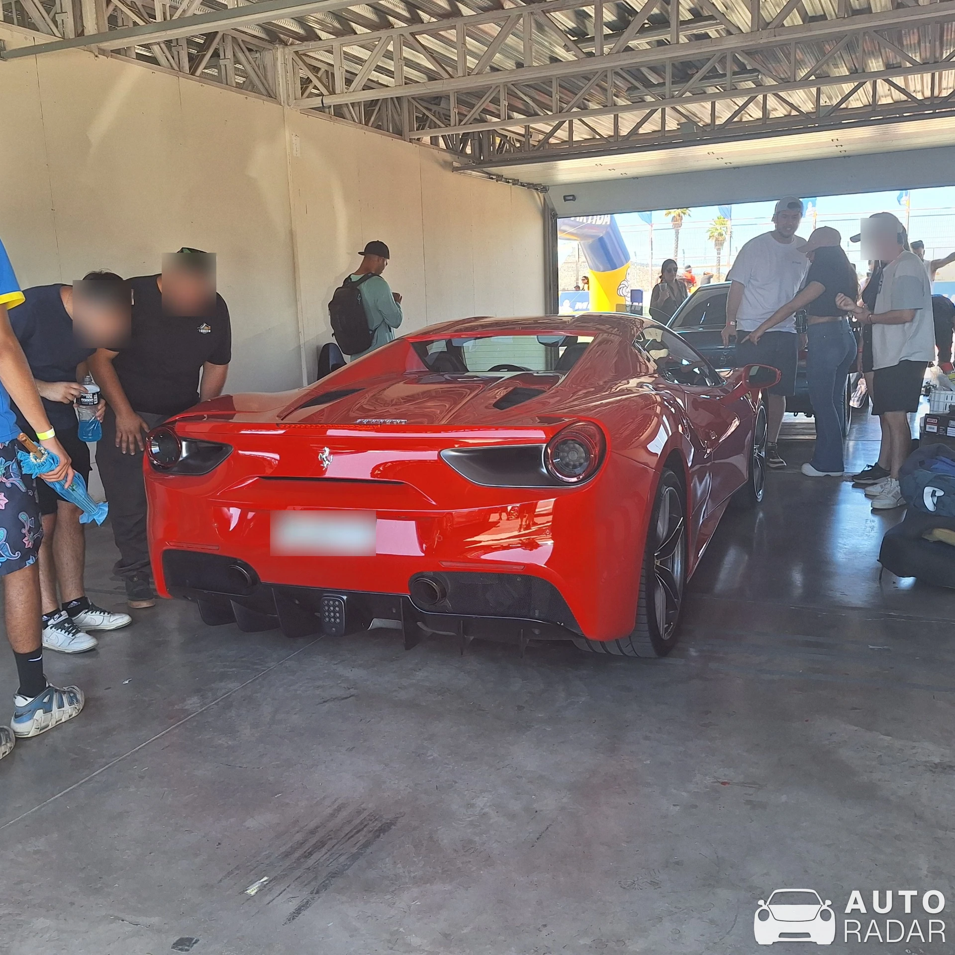 Ferrari 488 Spider spotted in Codegua, Chile