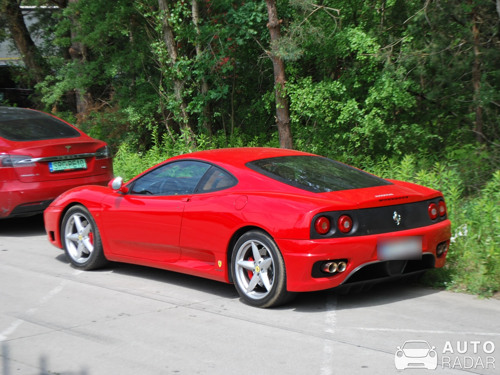 Ferrari 360 Modena spotted in Nowy Dwór Mazowiecki, Poland