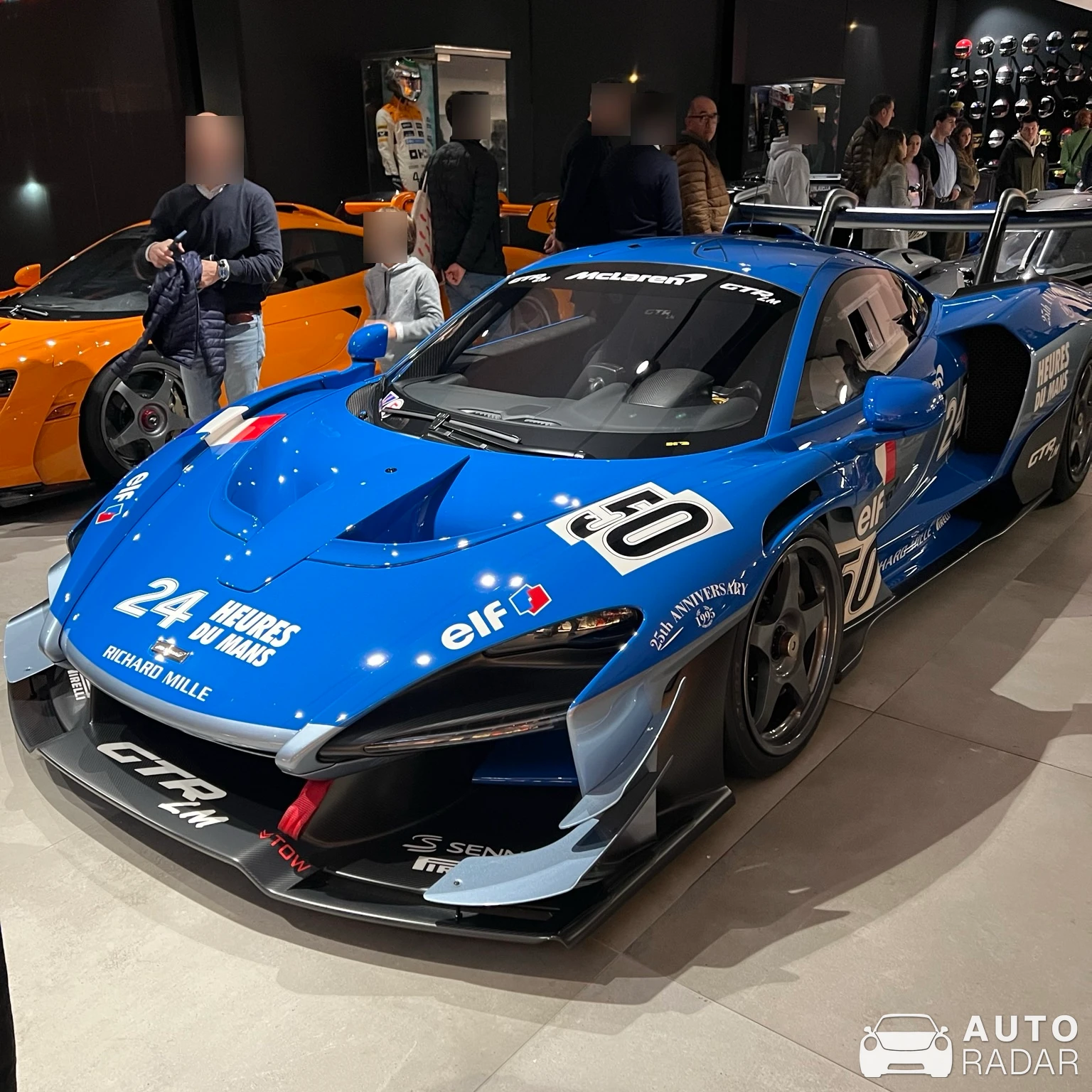 McLaren Senna GTR LM spotted in L'Hospitalet de Llobregat