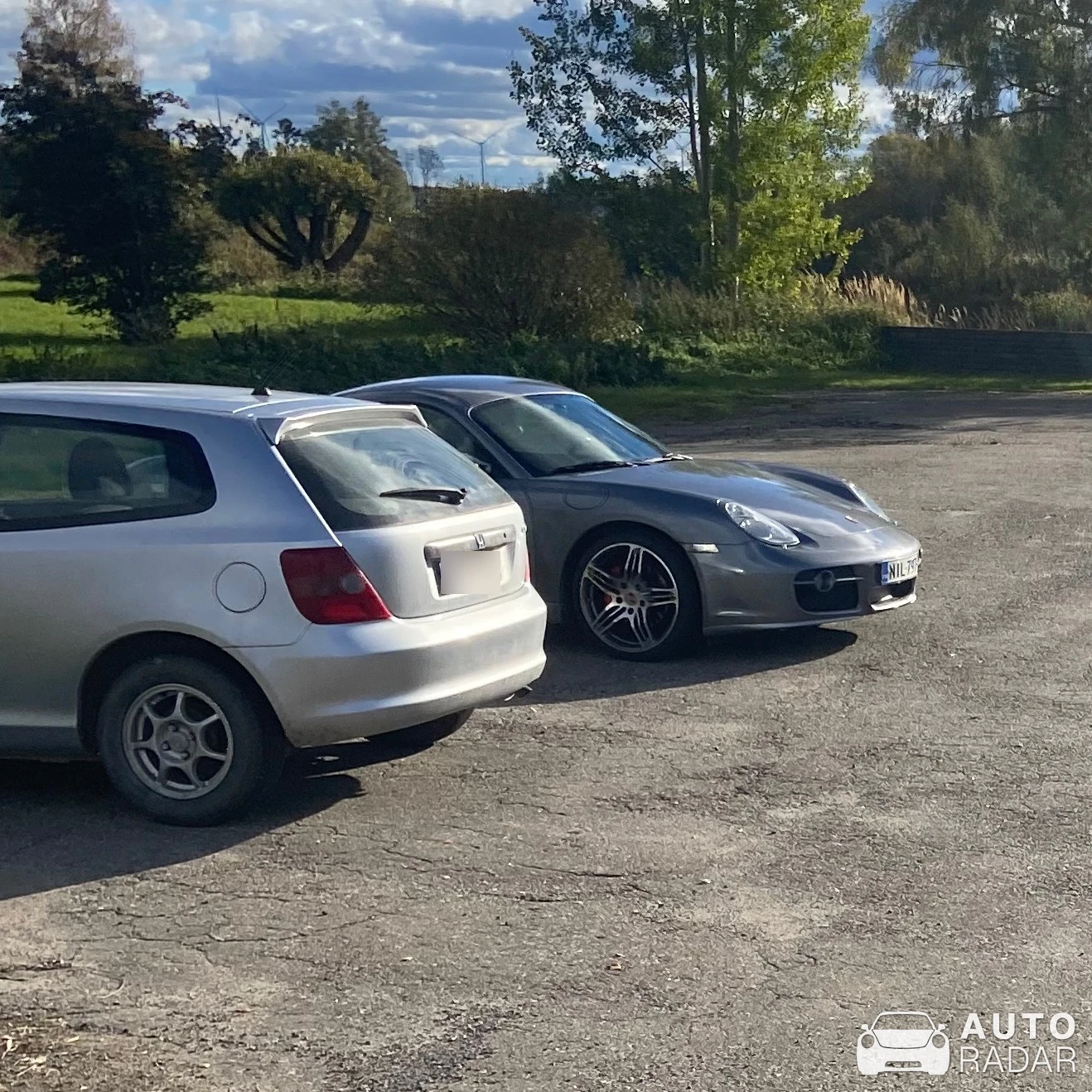 Porsche 987 Cayman spotted in Lappfjärd, Finland