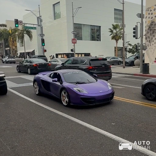 McLaren 12C spotted in Beverly Hills, United States