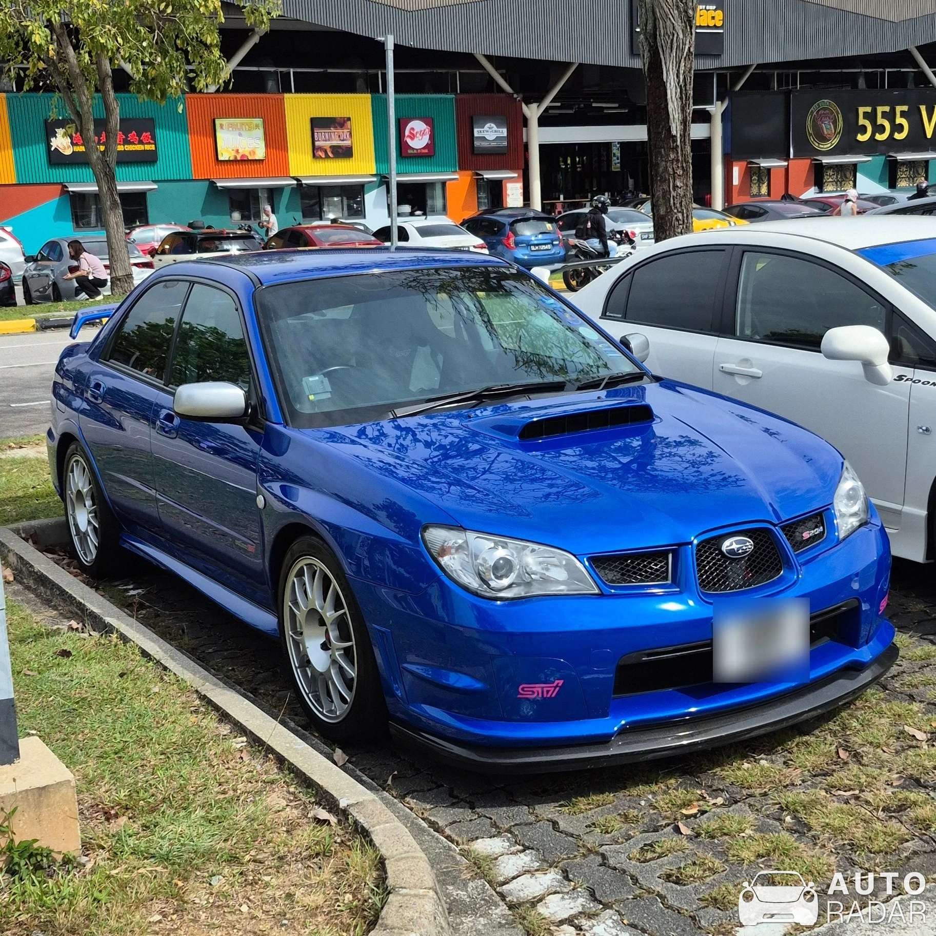 Subaru Impreza S204 spotted in Singapore