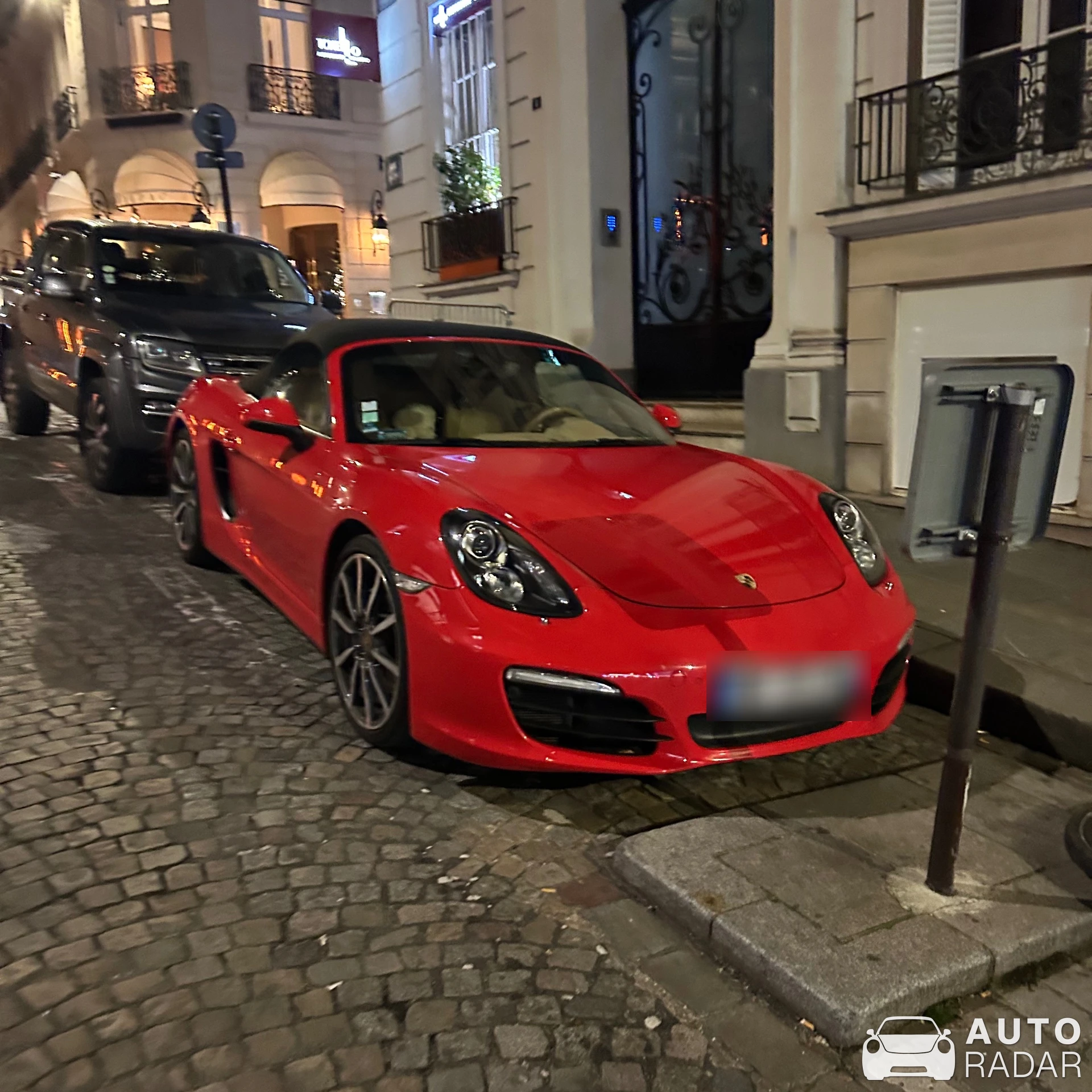 Porsche 718 Boxster spotted in Paris, France
