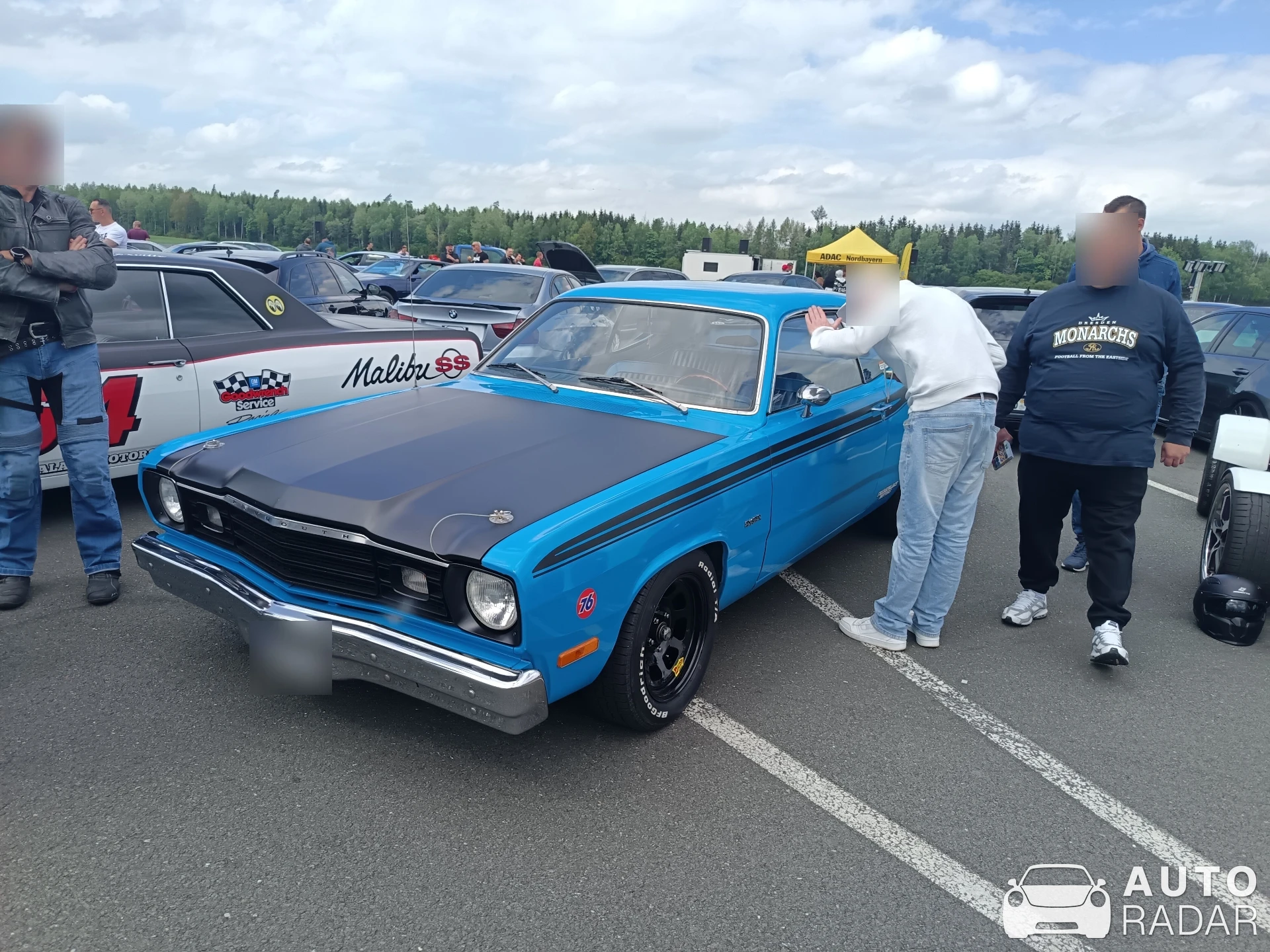 Plymouth Duster spotted in Hof, Germany