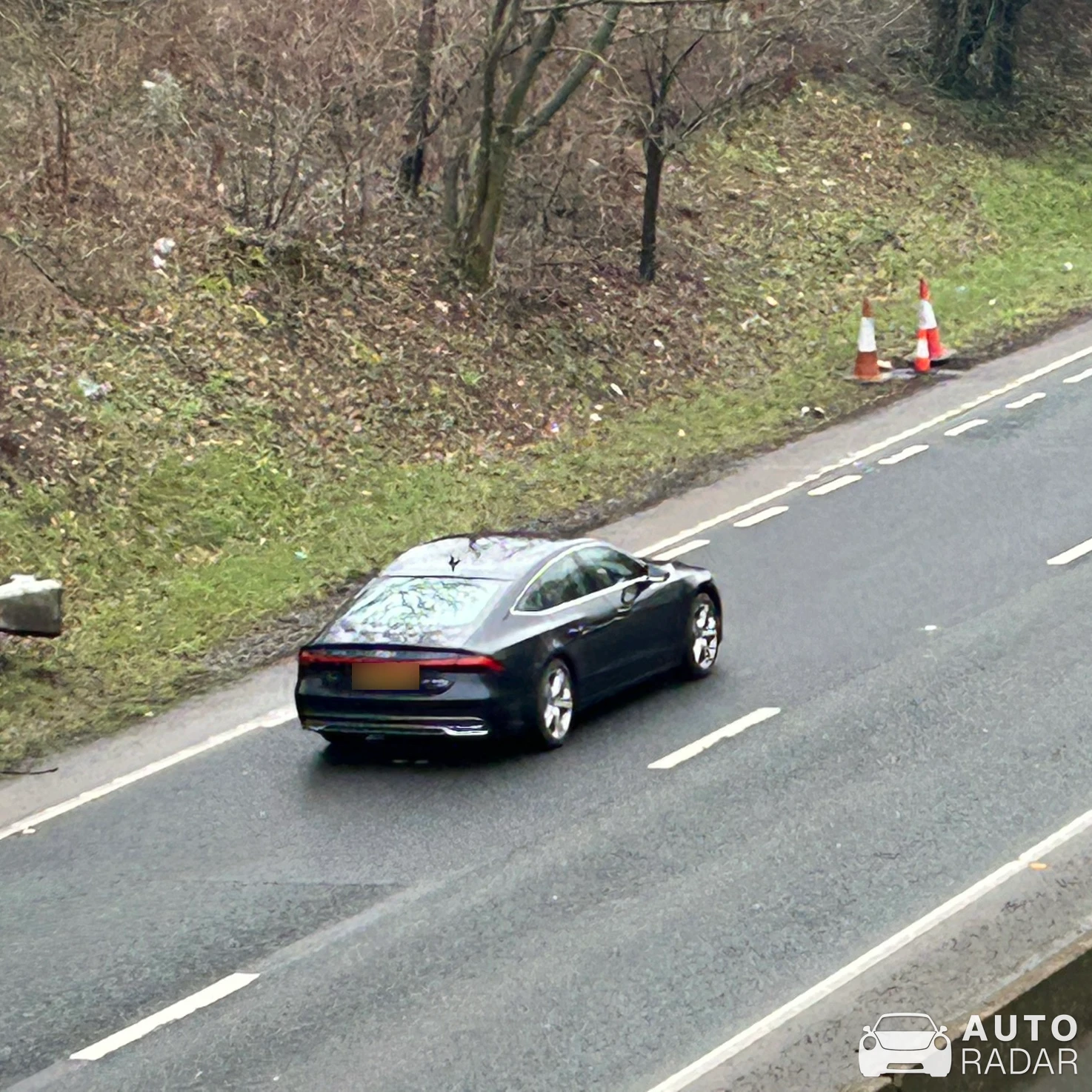 Audi A7 spotted in Rhostyllen