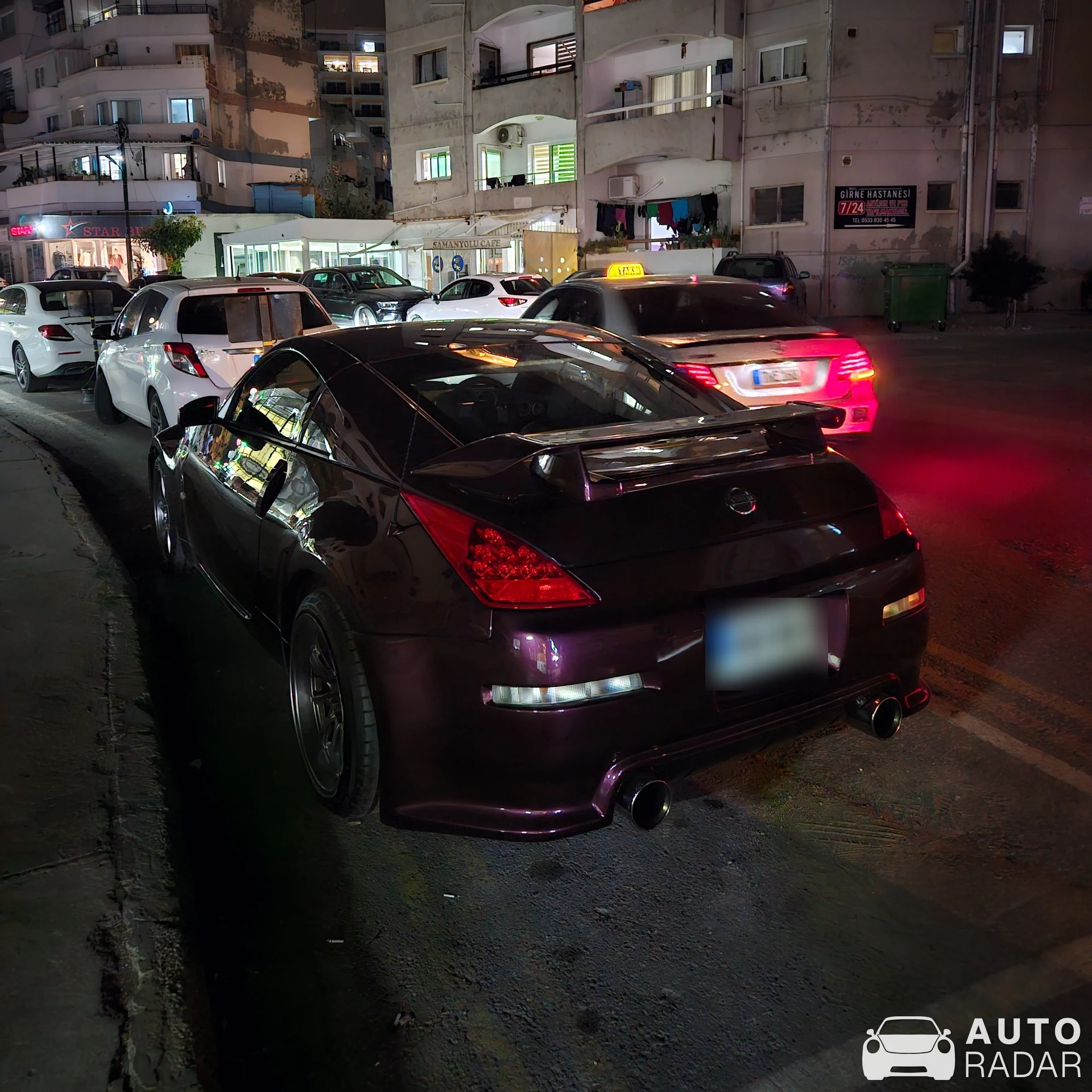 Nissan 350Z spotted in Kyrenia, 