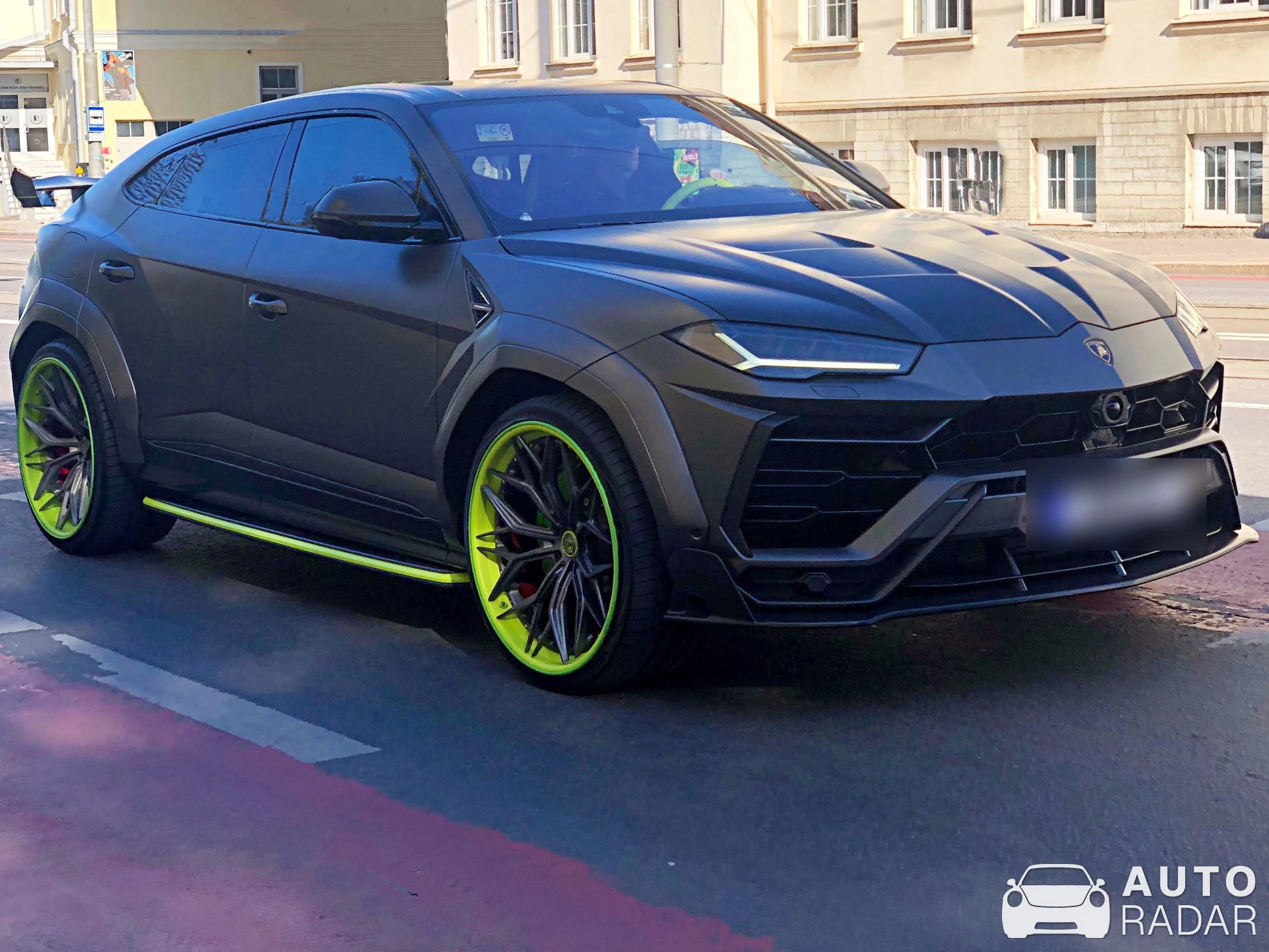 Lamborghini Urus Mansory spotted in Tallinn, Estonia