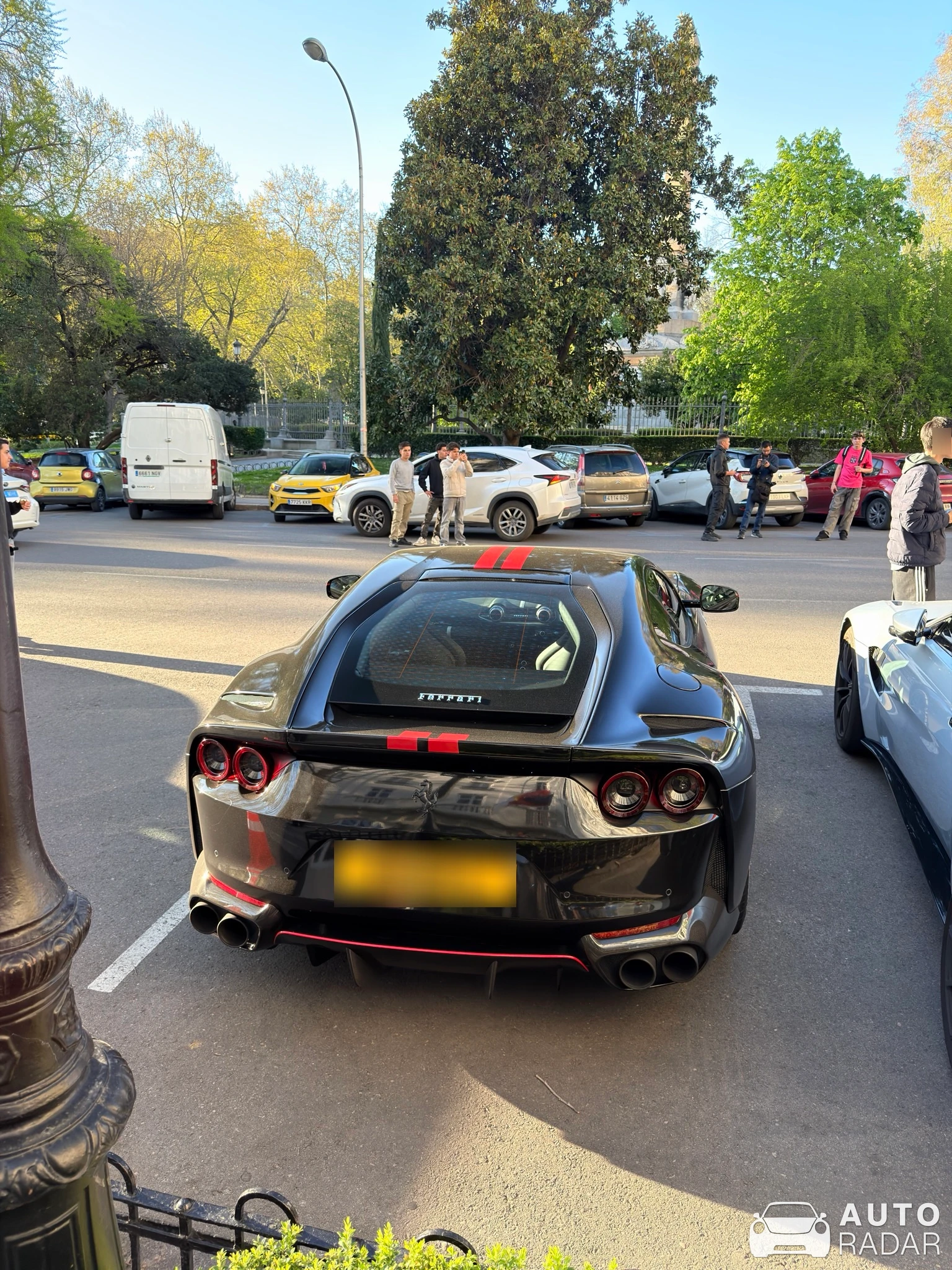 Ferrari 812 Superfast Novitec Rosso spotted in Madrid