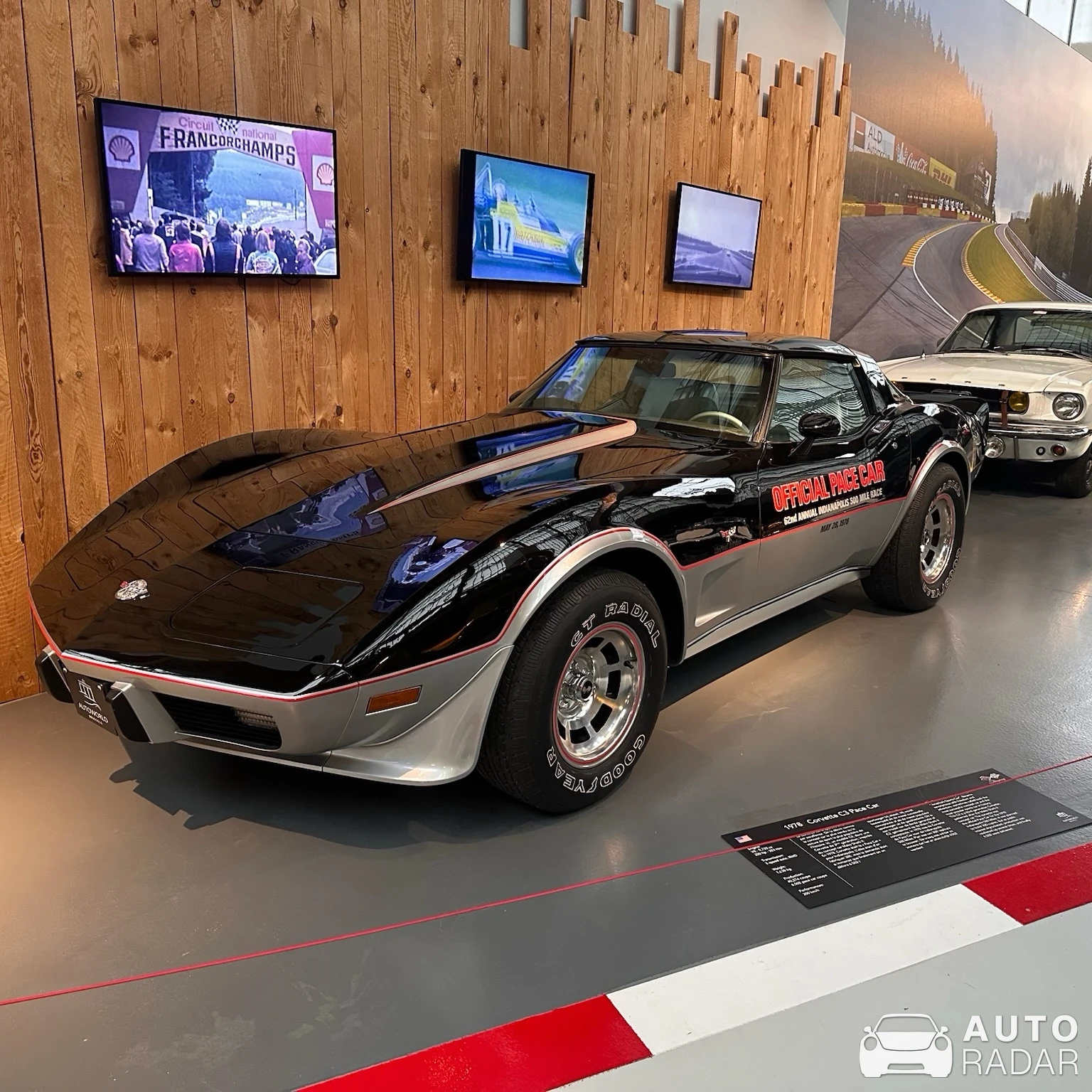 Chevrolet Corvette C3 Pace Car Edition L82 spotted in Brussel