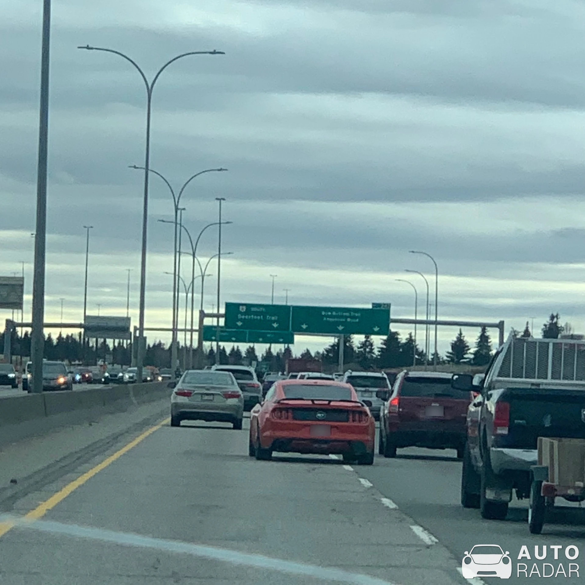 Ford Mustang GT spotted in Calgary, Canada