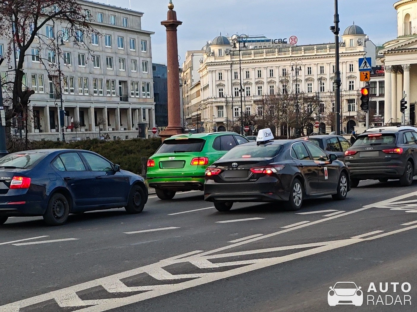 Bentley Bentayga spotted in Warszawa, Polska