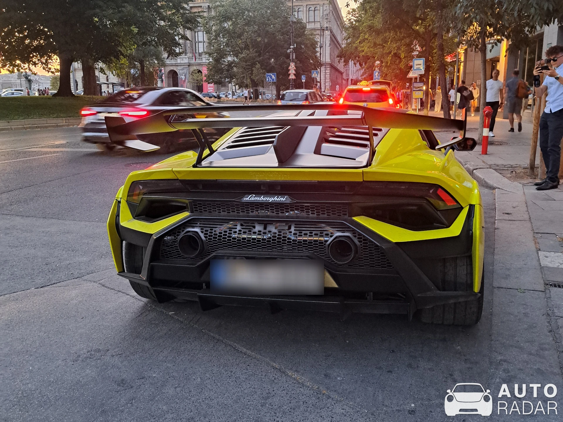 Lamborghini Huracán LP640-2 STO spotted in Budapest, Hungary
