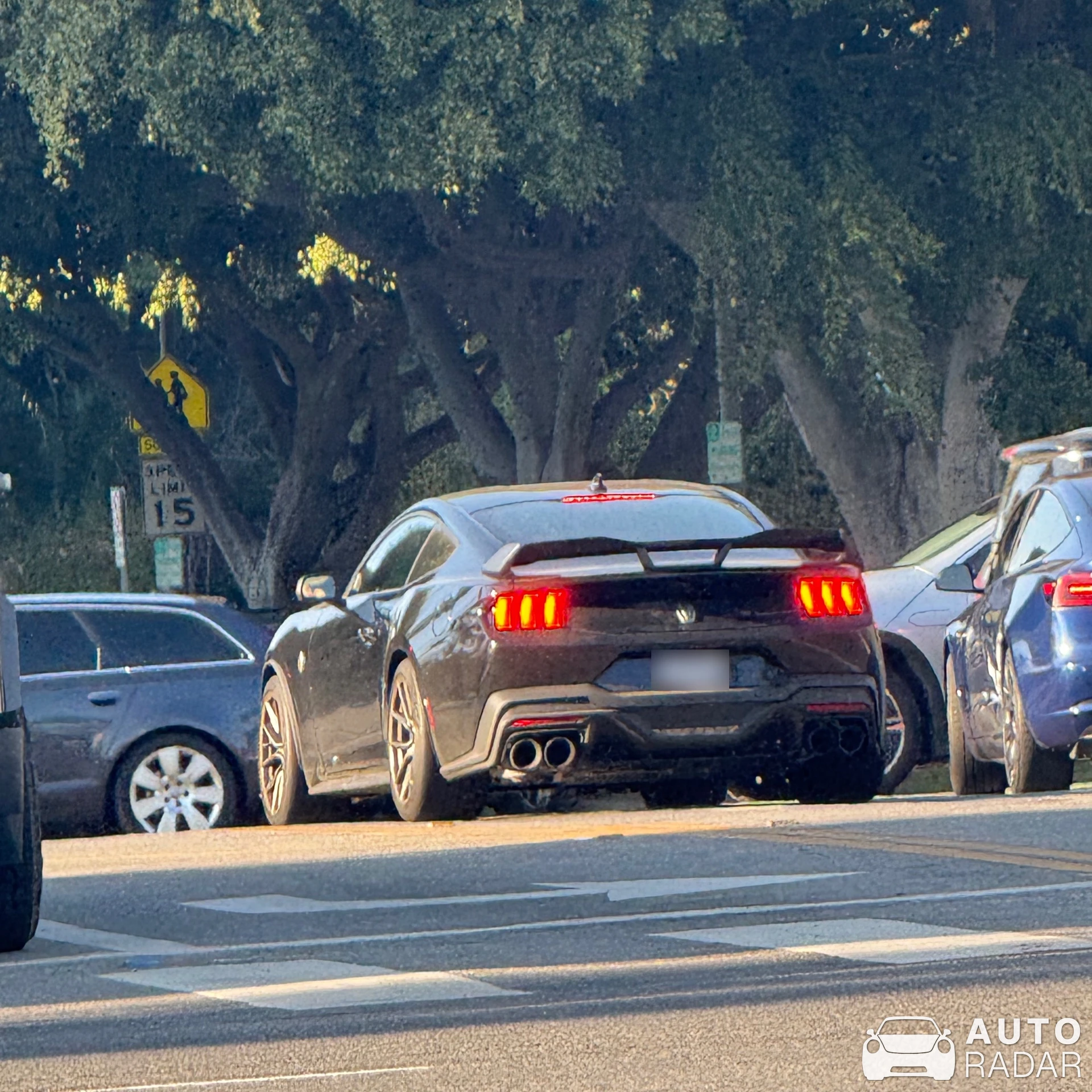 Ford Mustang Dark Horse S650 spotted in Beverly Hills, United States