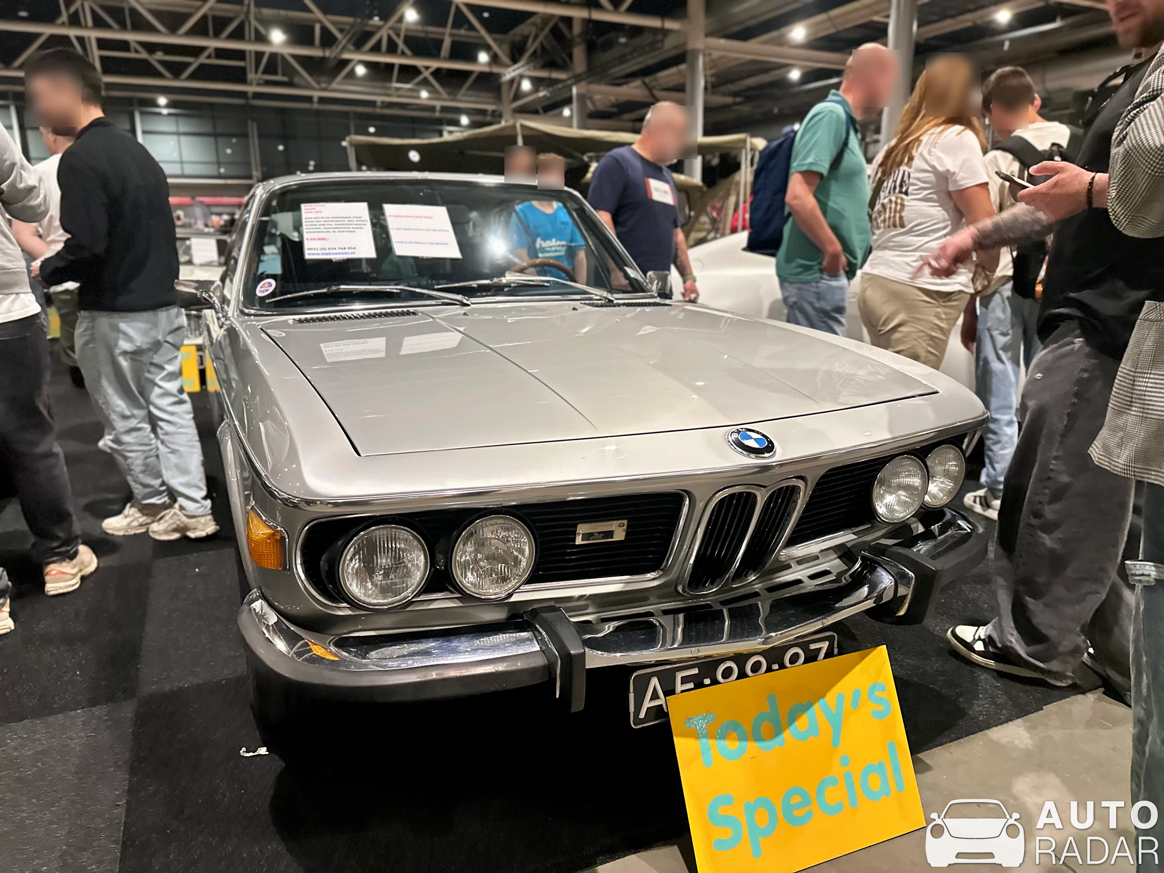 BMW 3.0 CSi E9 spotted in Utrecht
