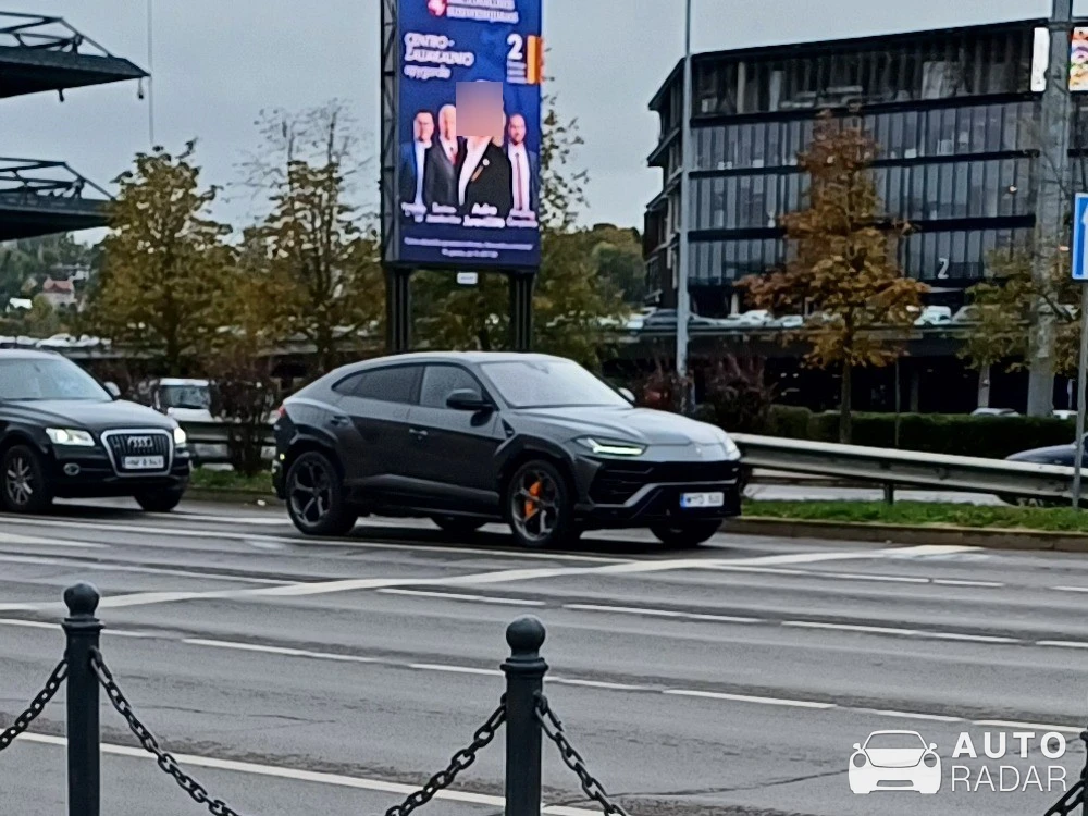 Lamborghini Urus spotted in Kaunas, Lithuania