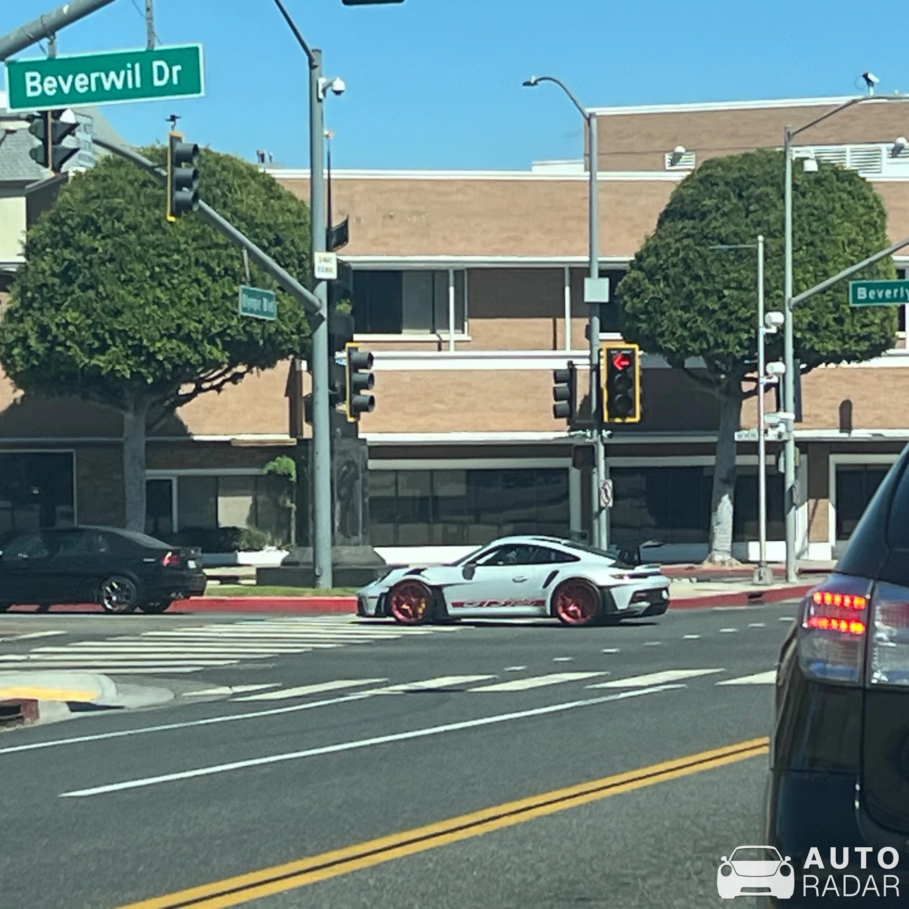 Porsche 992 GT3 RS MkI spotted in Beverly Hills, United States