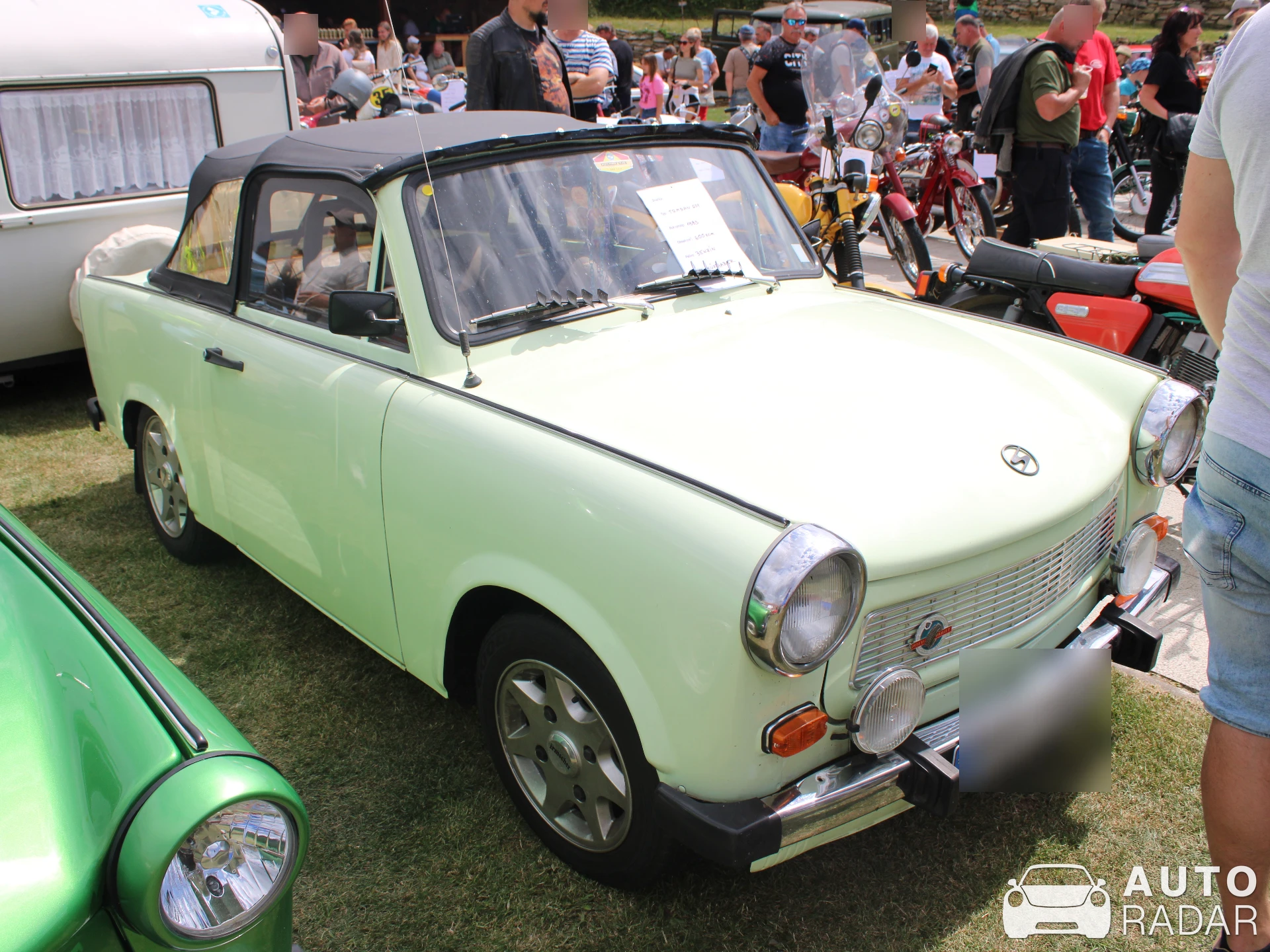 Trabant 601 Cabriolet spotted in Skalice