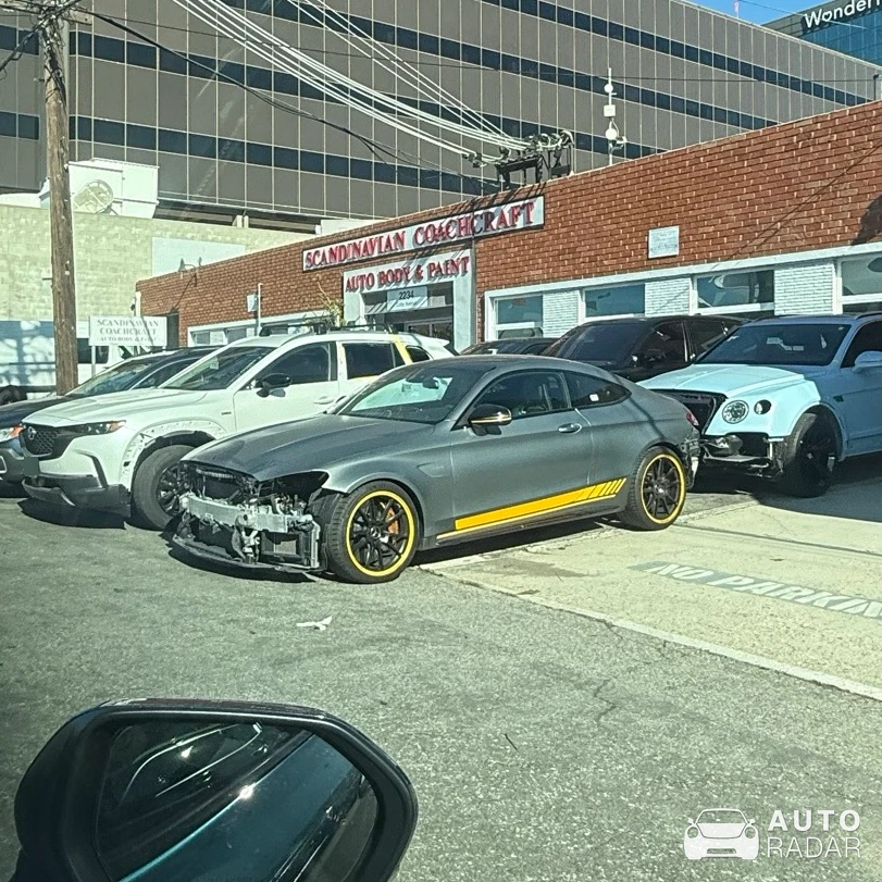 Mercedes-AMG C 63 Coupé C205 Edition 1 spotted in Los Angeles