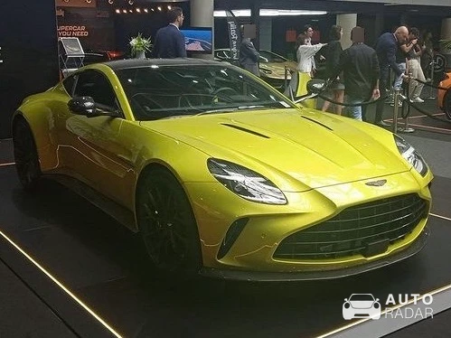 Aston Martin Vantage 2024 spotted in Monaco