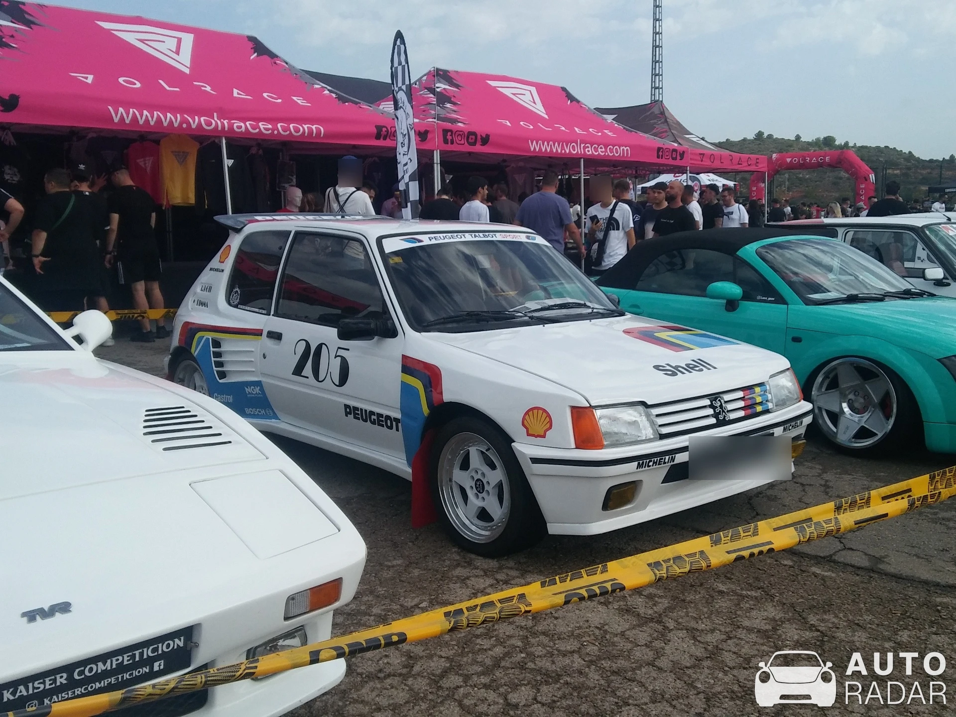 Peugeot 205 GTI Dimma spotted in Cheste, Spain