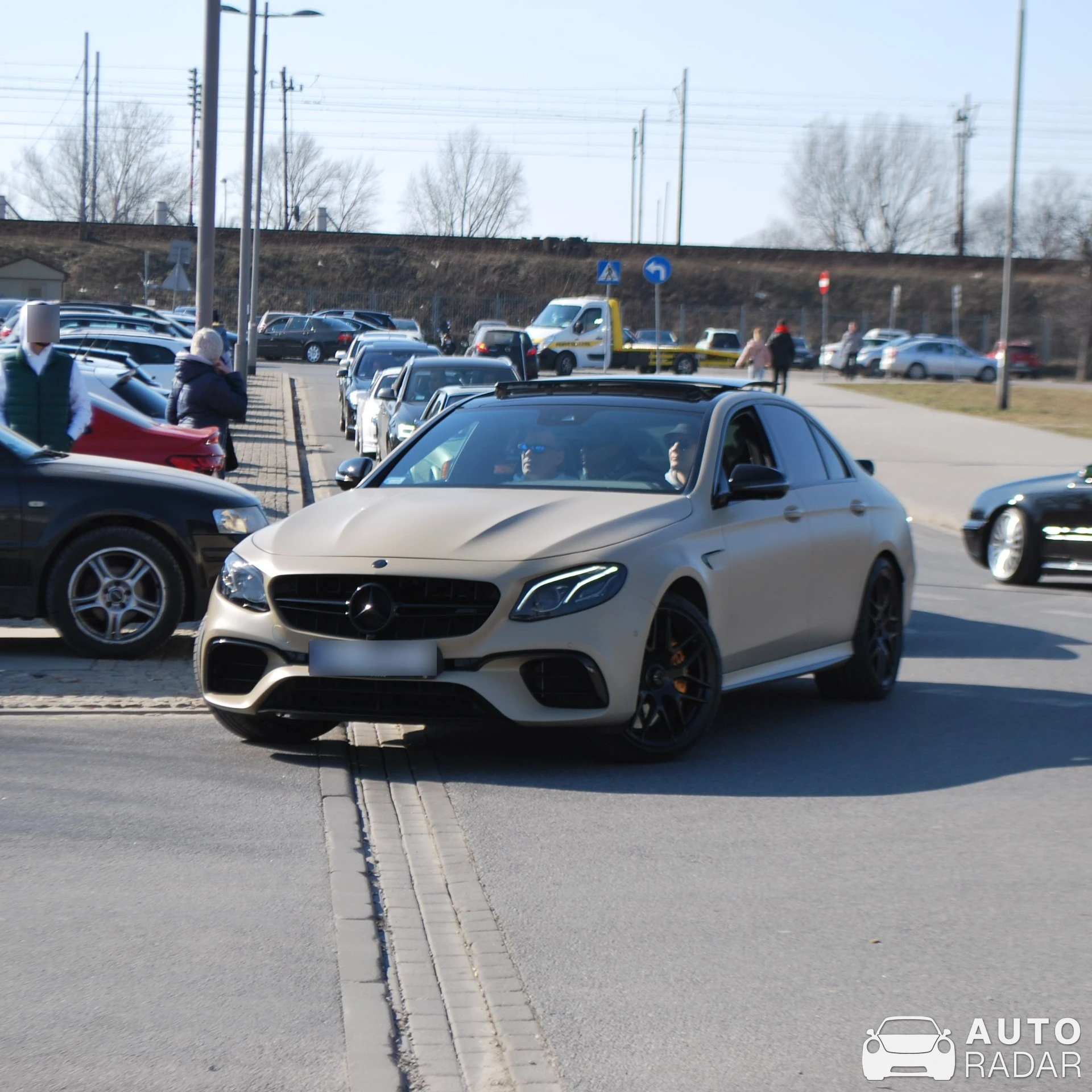 Mercedes-AMG E 63 spotted in Warszawa, Poland