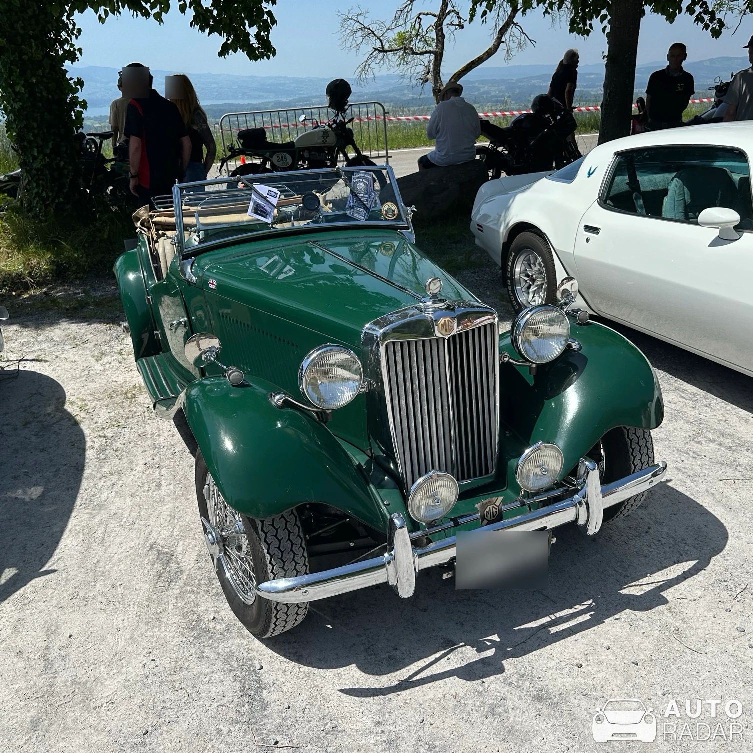 MG TD spotted in Dürnten
