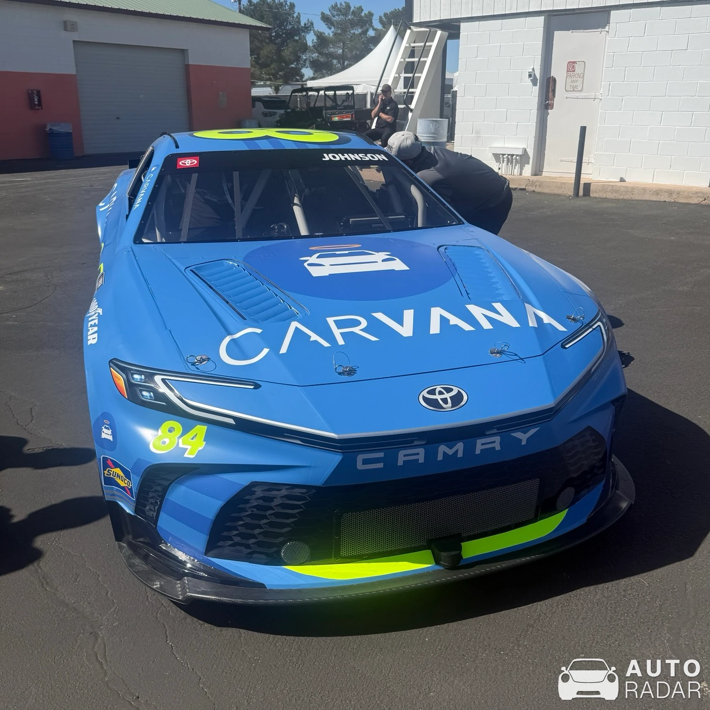 Toyota Camry Nascar spotted in Rosamond