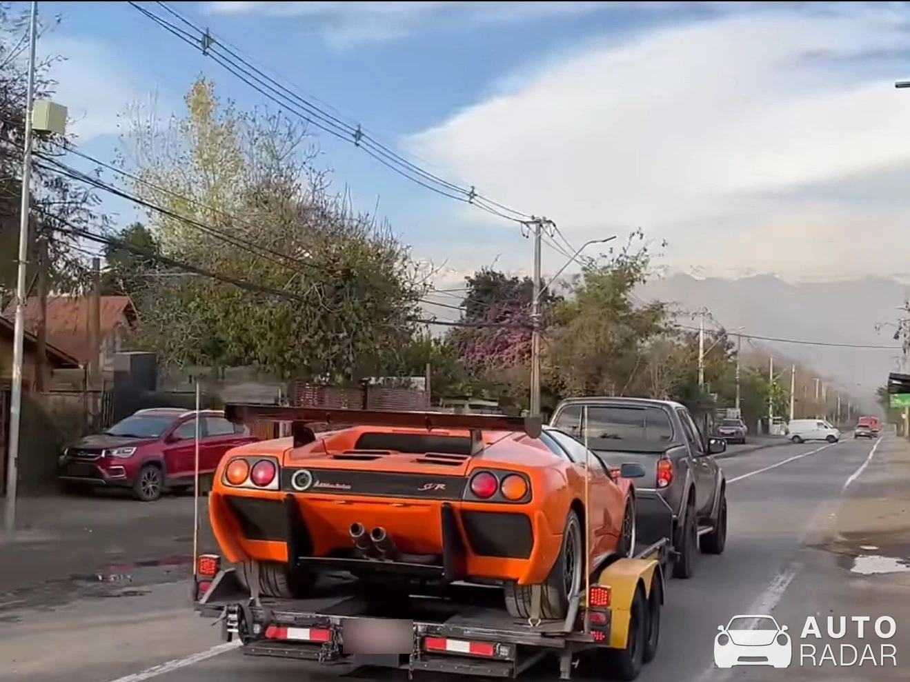 Lamborghini Diablo SVR spotted in Las Condes