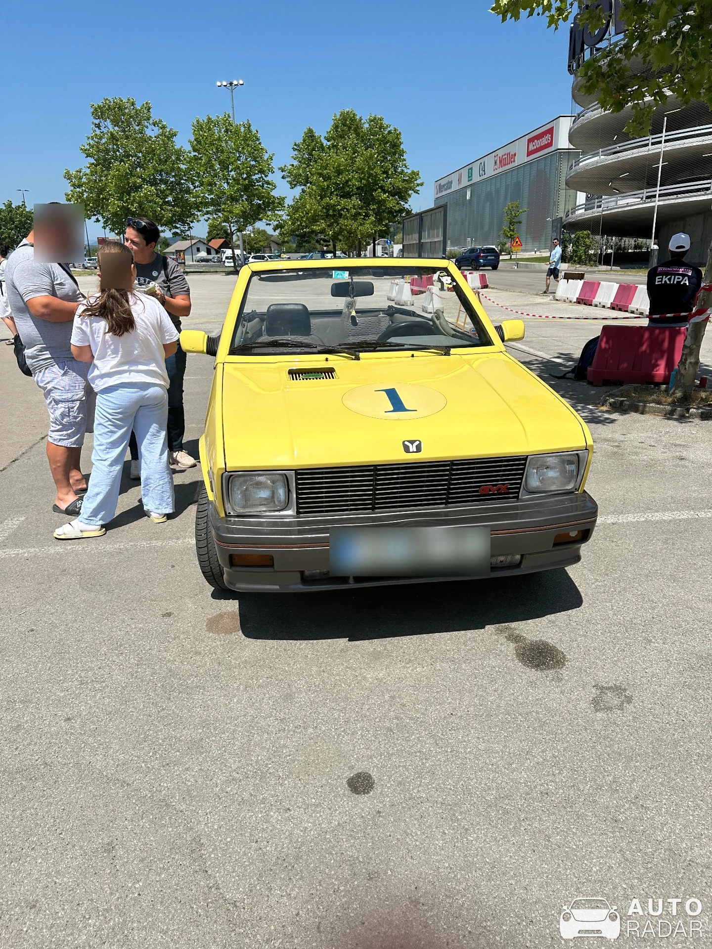 Zastava Yugo Koral spotted