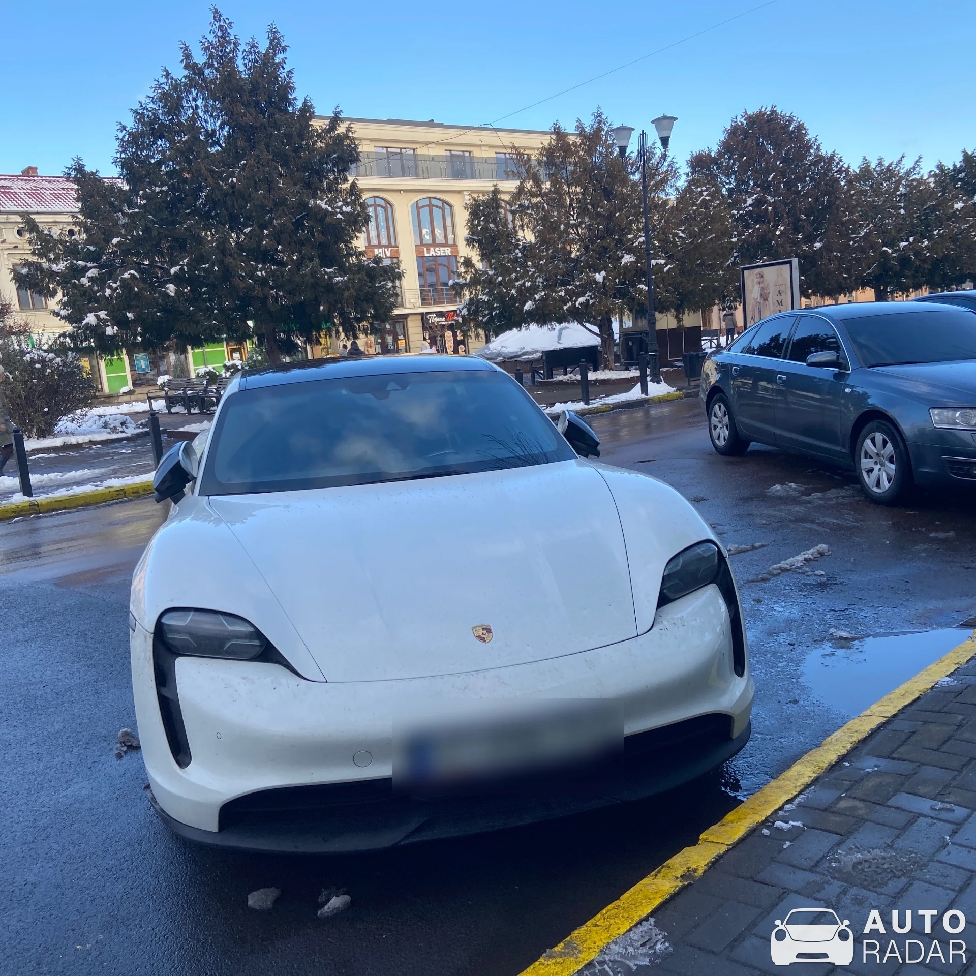 Porsche Taycan spotted in Коломия, Україна